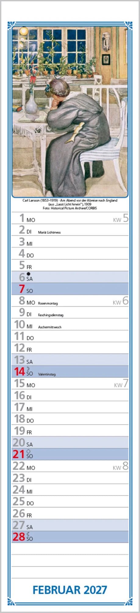 Hildes Küchenplaner 2027 – Ansicht