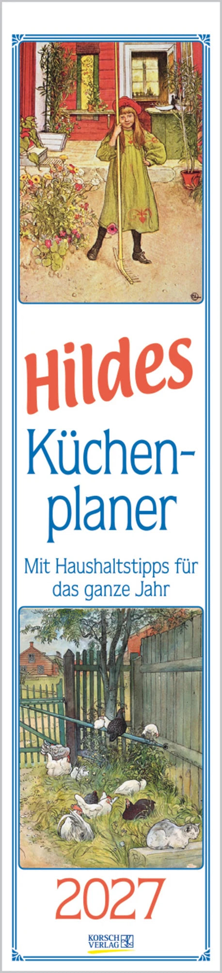 Wandkalender: Hildes Küchenplaner 2027