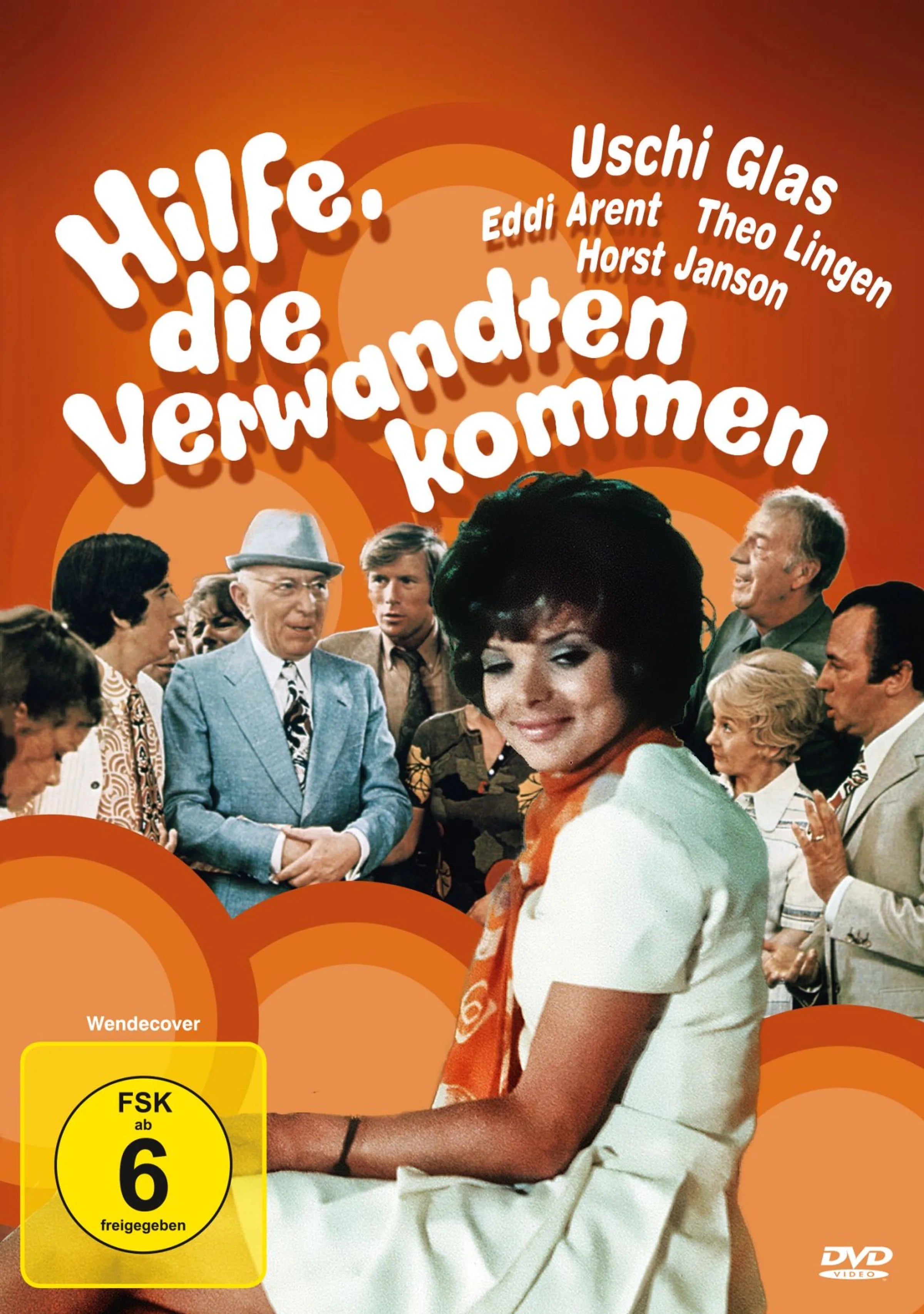 DVD-Cover: Hilfe, die Verwandten kommen. Regie: Franz Josef Gottlieb