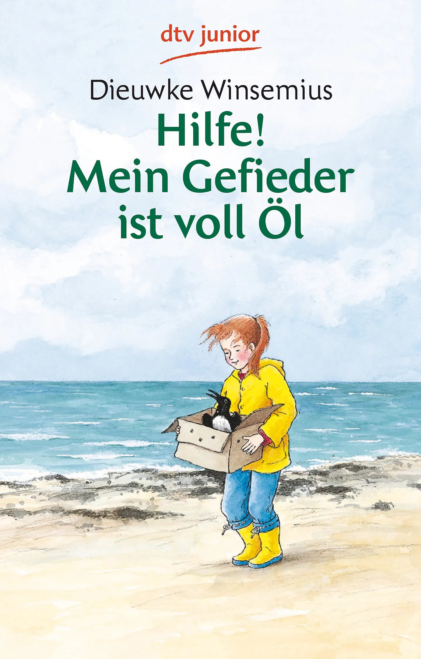 Buchcover von 'Hilfe! Mein Gefieder ist voll Öl' - Taschenbuch von Dieuwke Winsemius