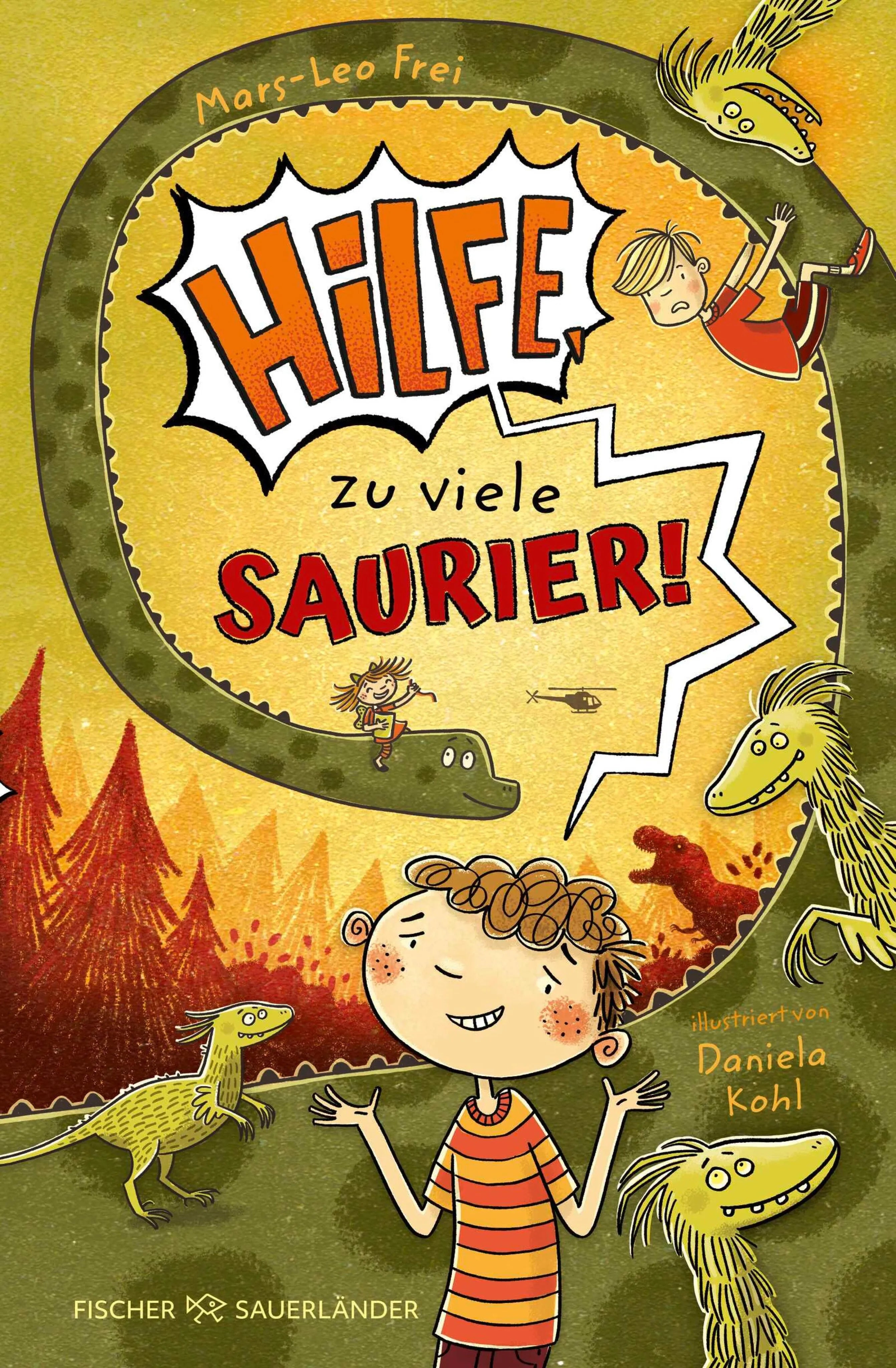 Cover: Hilfe, zu viele Saurier! (E-Book) von Mars-Leo Frei