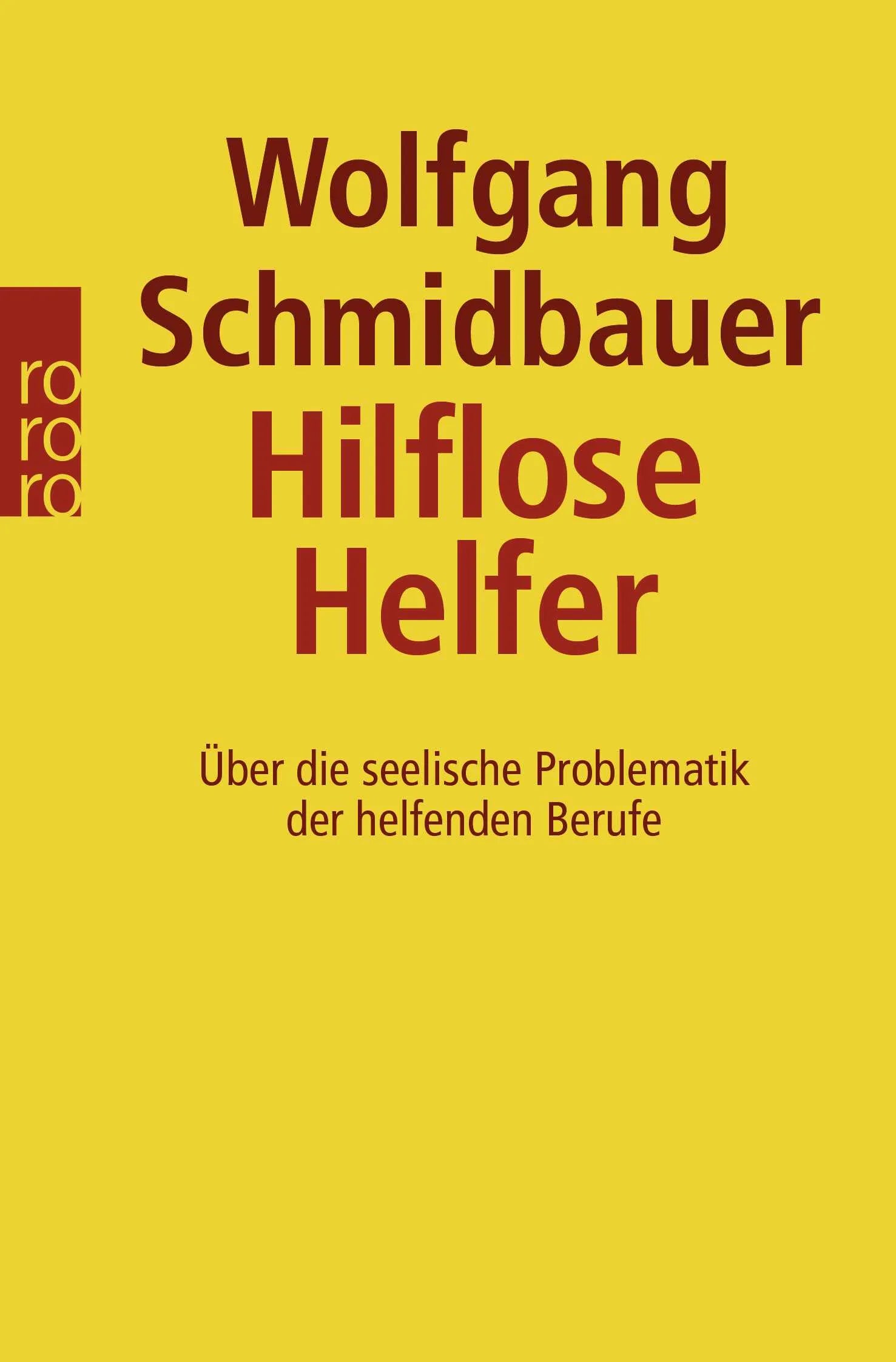 Buchcover von 'Hilflose Helfer' - Taschenbuch von Wolfgang Schmidbauer