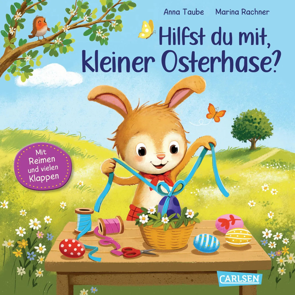Detailansicht: Hilfst du mit, kleiner Osterhase? (Hardcover)