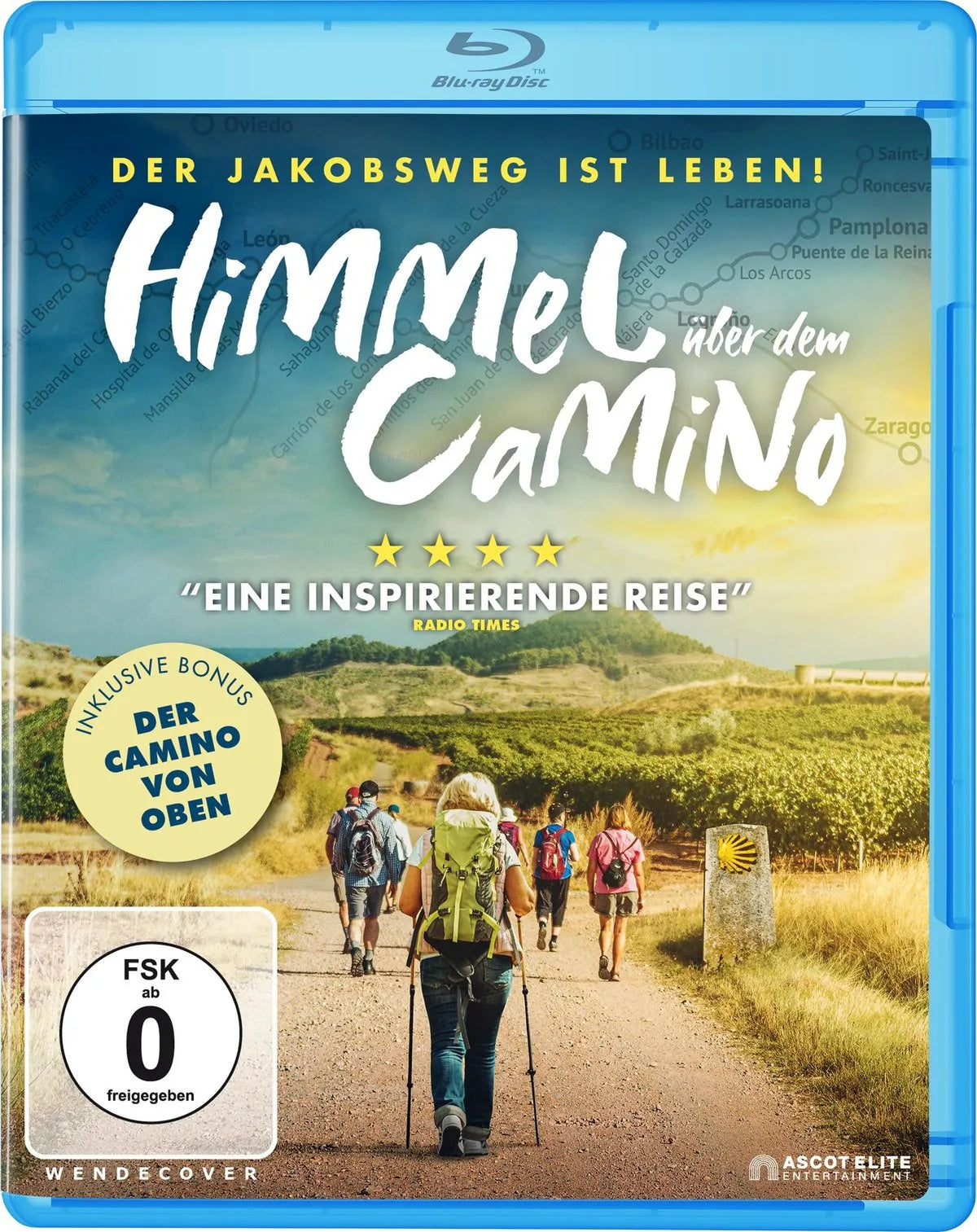 Himmel über dem Camino - Der Jakobsweg ist Leben - Blu-ray Disc