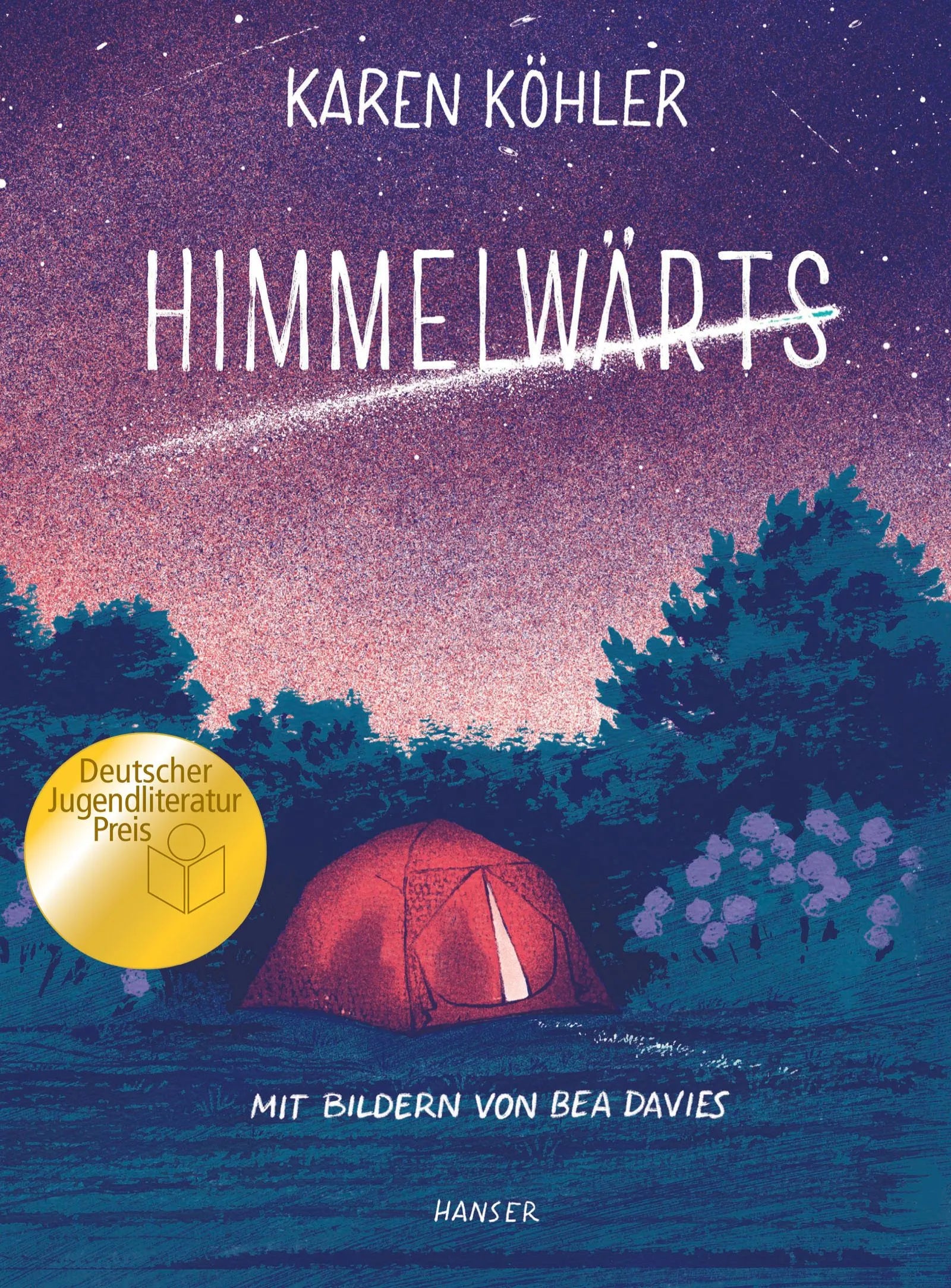 Buchcover von 'Himmelwärts' - Gebundene Ausgabe von Karen Köhler