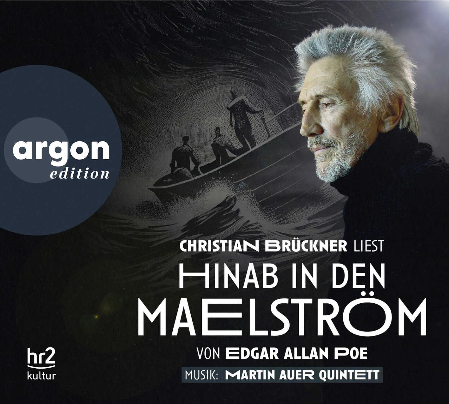 Buchcover von 'Hinab in den Maelström' - Hörbuch (CD) von Edgar Allan Poe