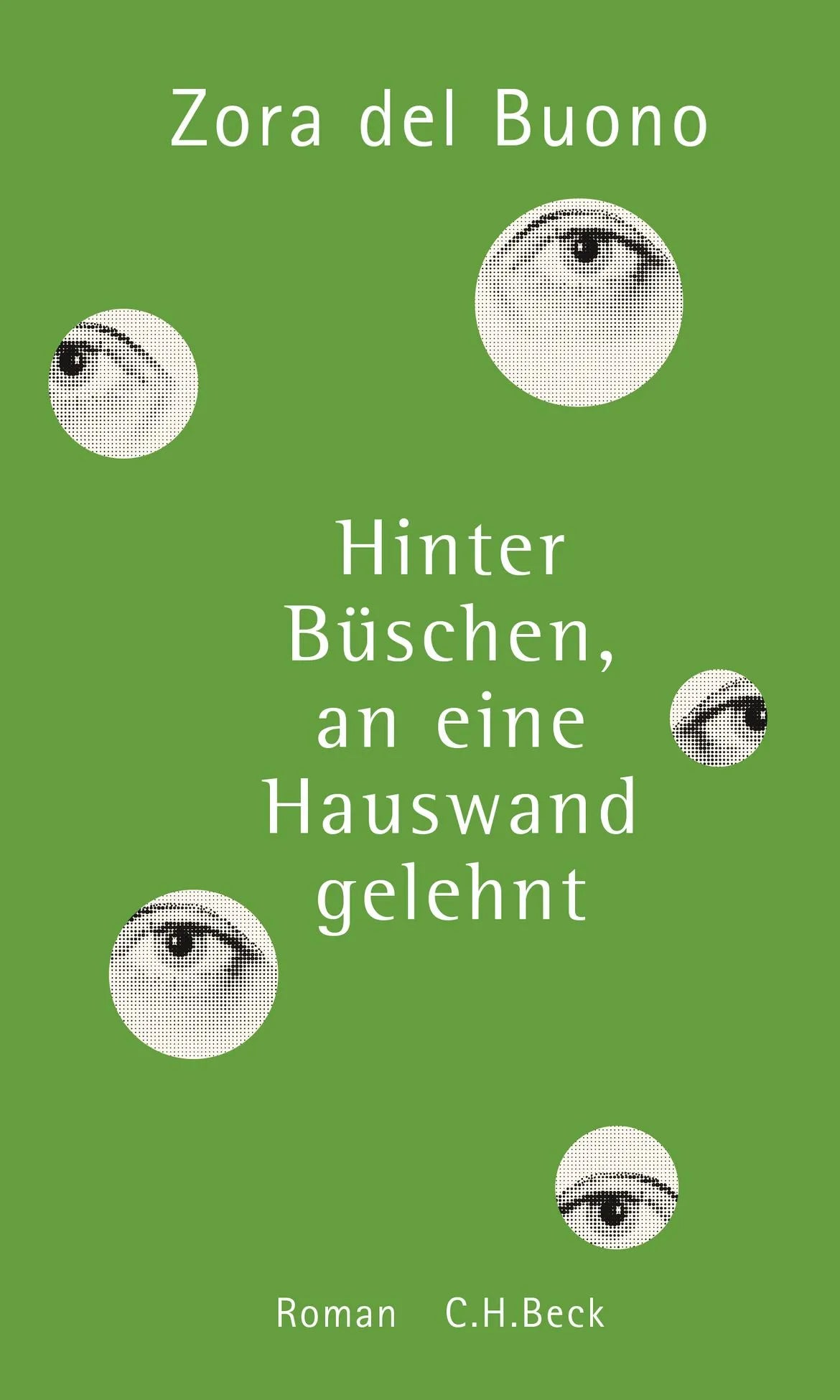 Buchcover von 'Hinter Büschen, an eine Hauswand gelehnt' - Gebundene Ausgabe von Zora Buono