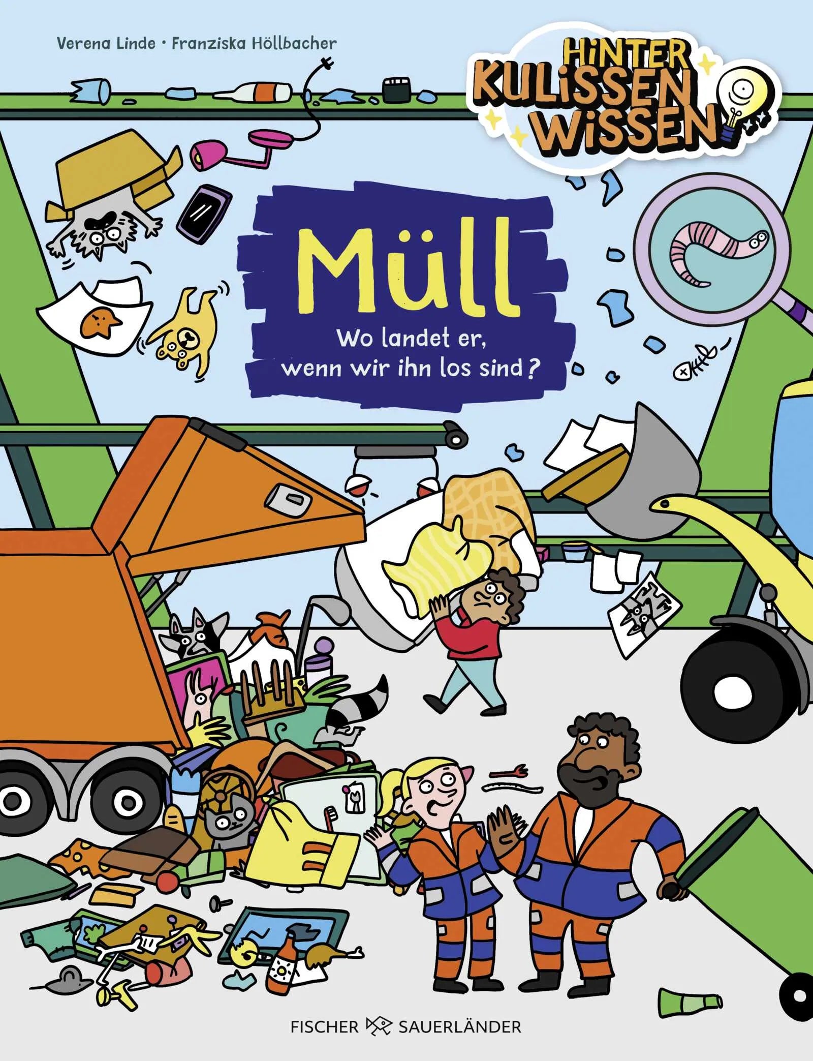 Cover: HinterKulissenWissen – Müll (Hardcover) von Verena Linde