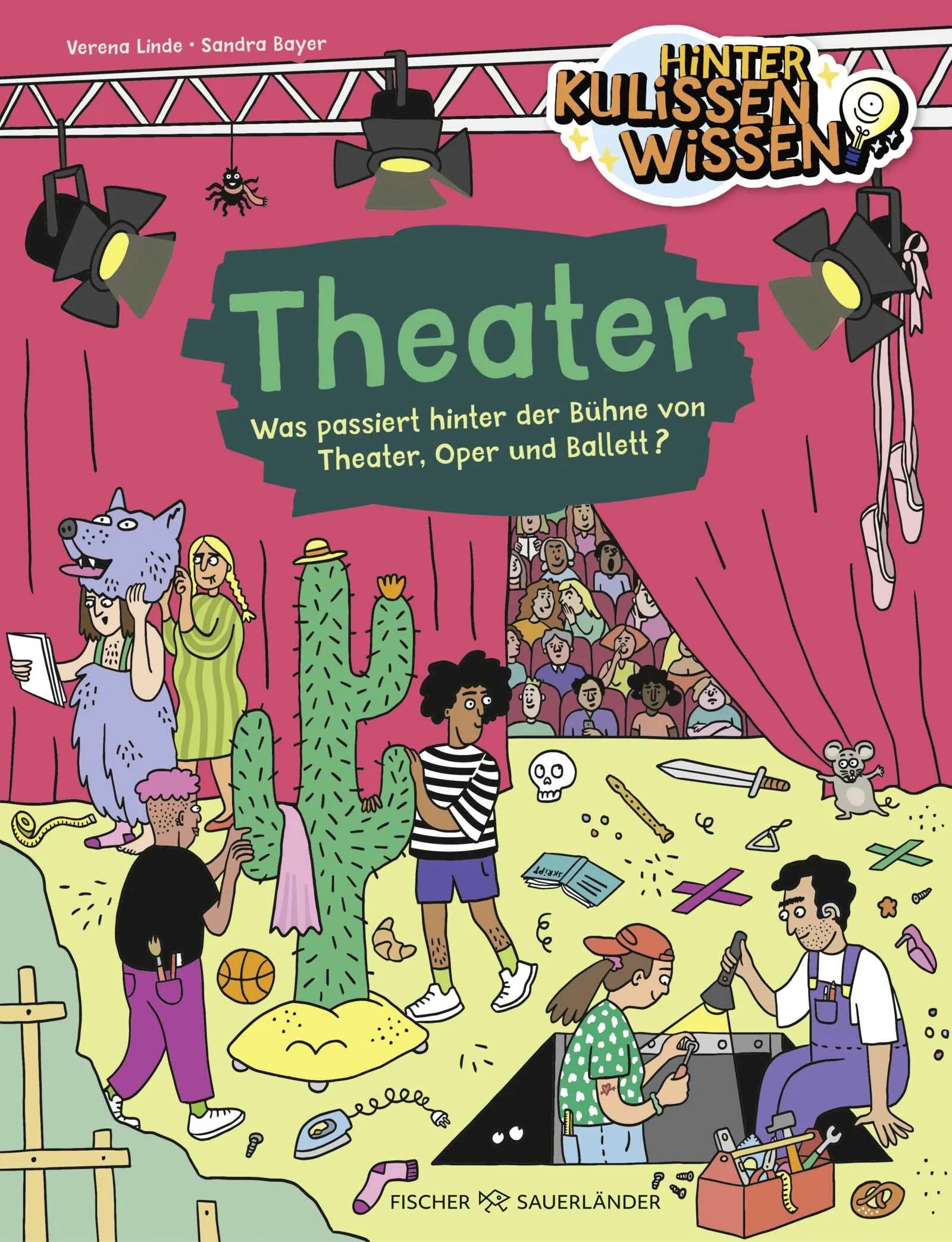 Cover: HinterKulissenWissen – Theater (Hardcover) von Verena Linde