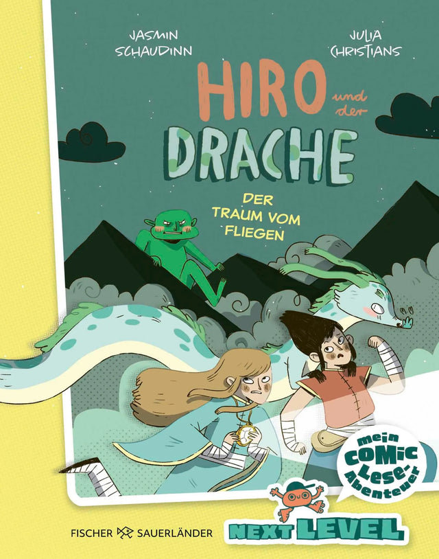 Cover: Hiro und der Drache: Der Traum vom Fliegen (Hardcover) von Jasmin Schaudinn