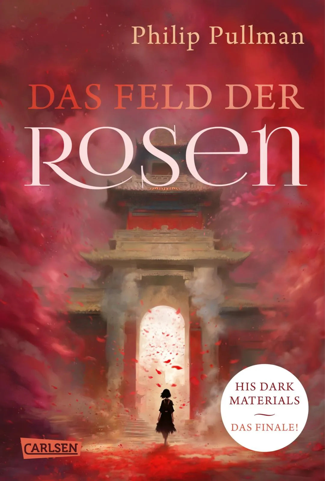 Buchcover von 'His Dark Materials 5: Das Feld der Rosen' - Gebundene Ausgabe von Philip Pullman