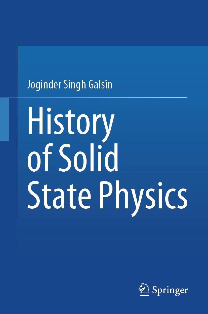 Cover: History of Solid State Physics (E-Book) von Joginder Singh Galsin