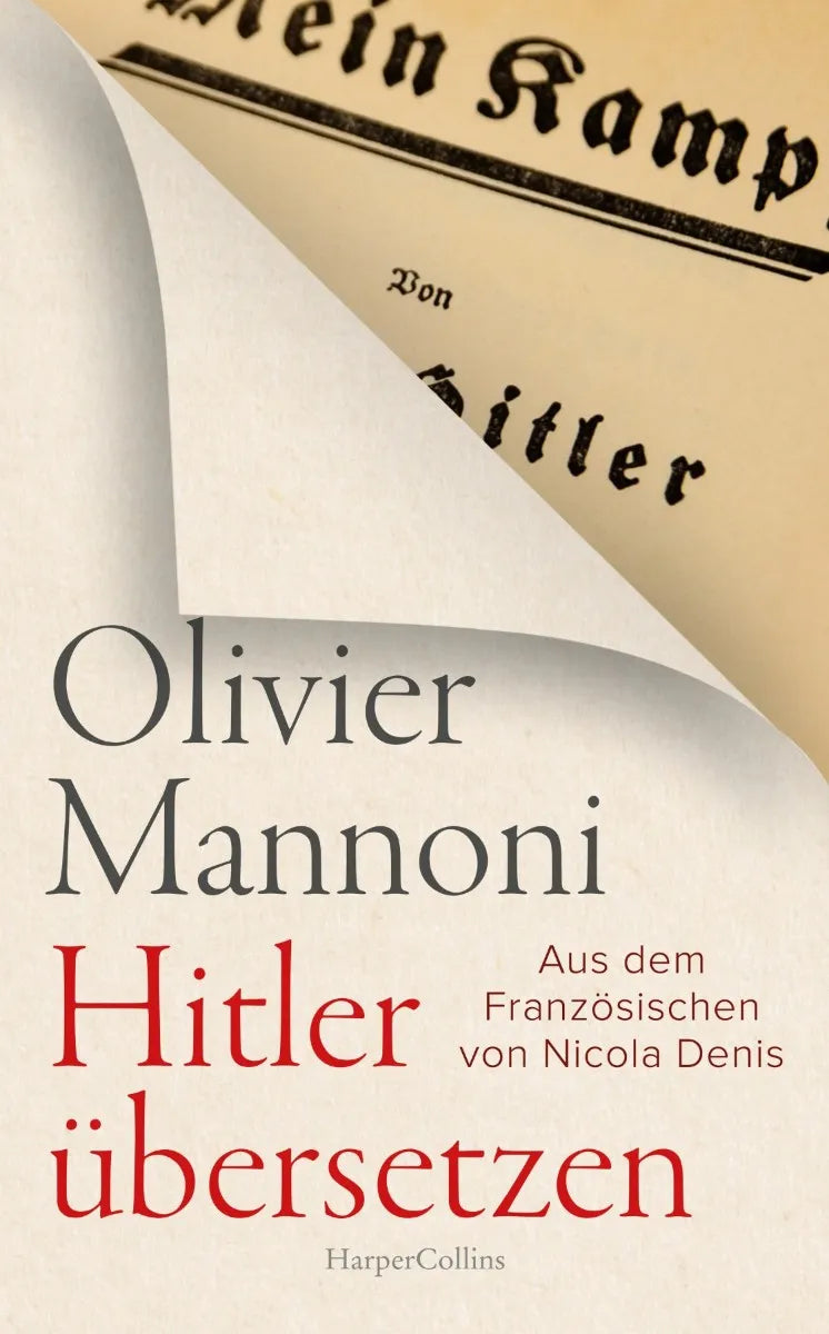 Cover: Hitler übersetzen (E-Book) von Olivier Mannoni