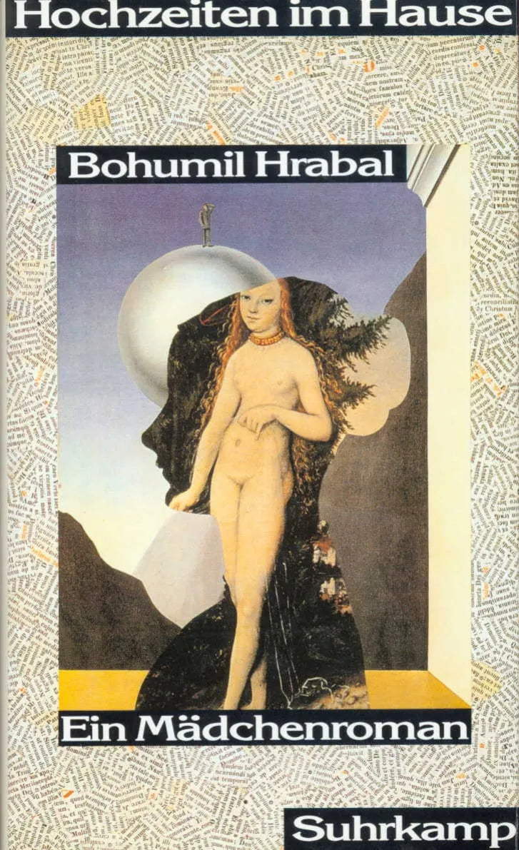Buchcover von 'Hochzeiten im Hause' - Gebundene Ausgabe von Bohumil Hrabal
