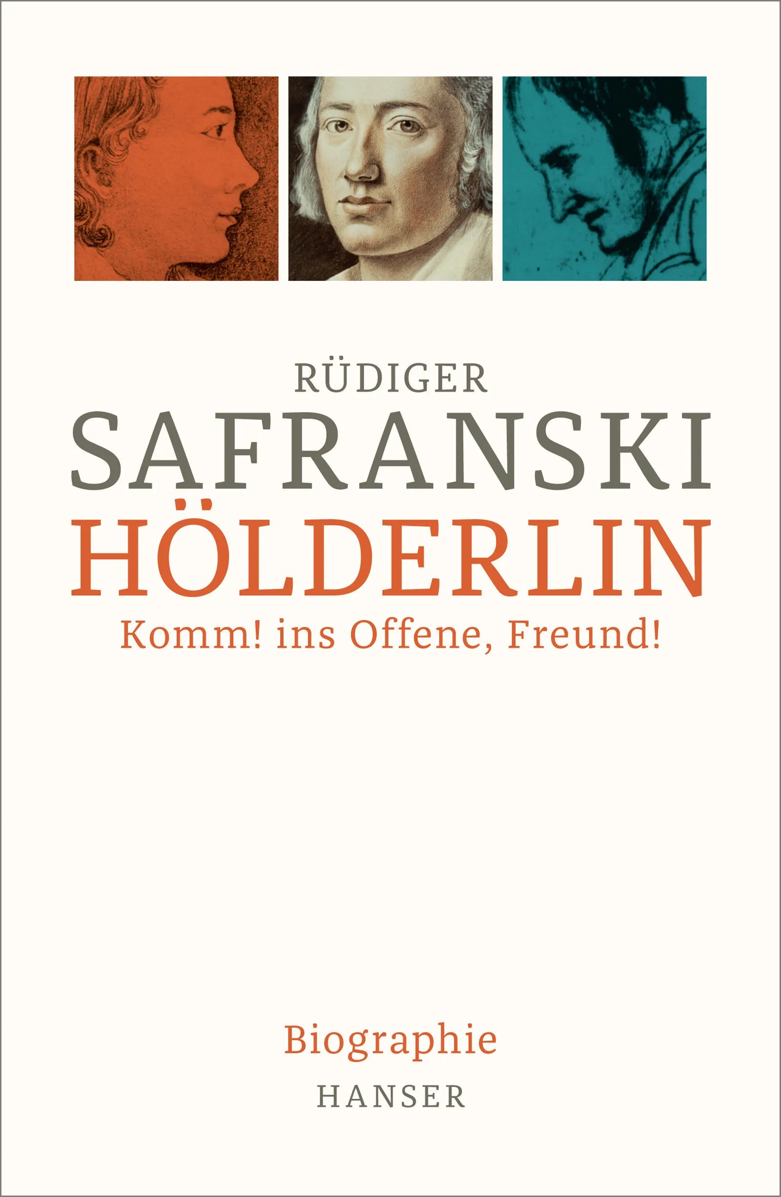 Buchcover von 'Hölderlin' - Gebundene Ausgabe von Rüdiger Safranski