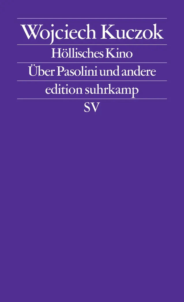 Buchcover von 'Höllisches Kino' - Taschenbuch von Wojciech Kuczok