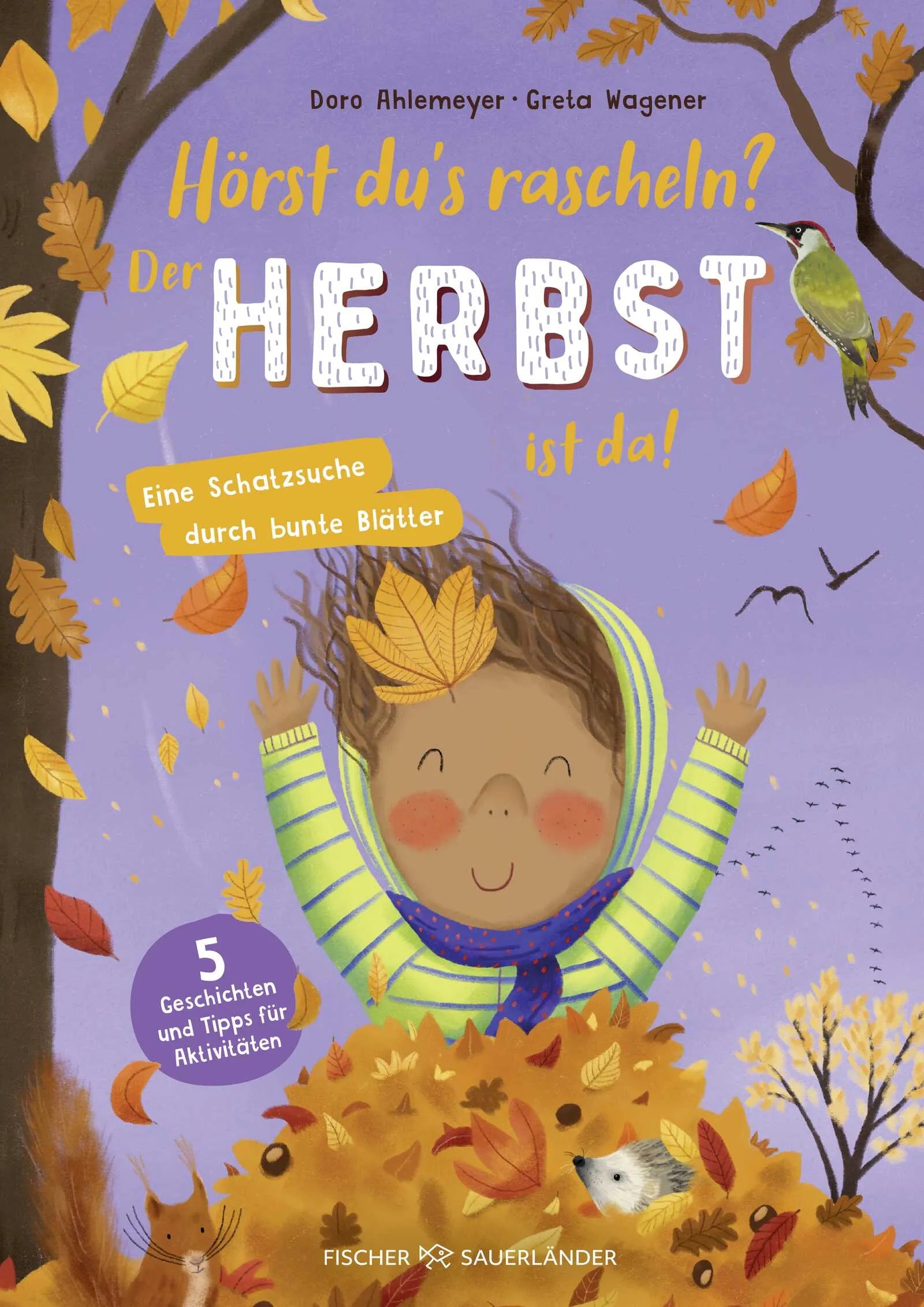 Buchcover von 'Hörst du's rascheln? Der Herbst ist da!' - Gebundene Ausgabe von Doro Ahlemeyer