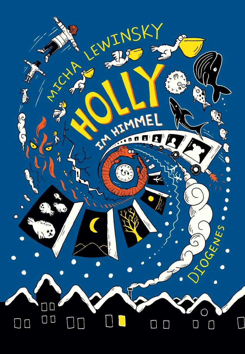 Buchcover von 'Holly im Himmel' - Gebundene Ausgabe von Micha Lewinsky