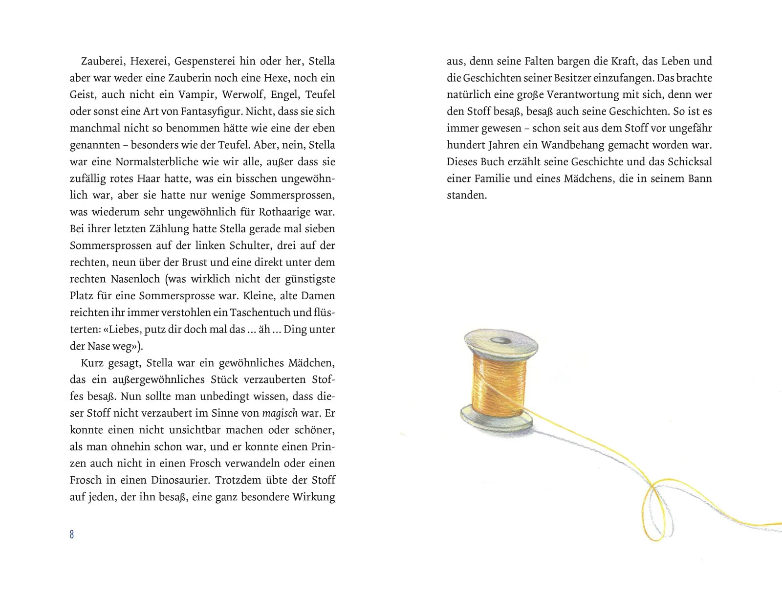 Produktansicht: Stella Menzel und der goldene Faden (Gebundene Ausgabe)