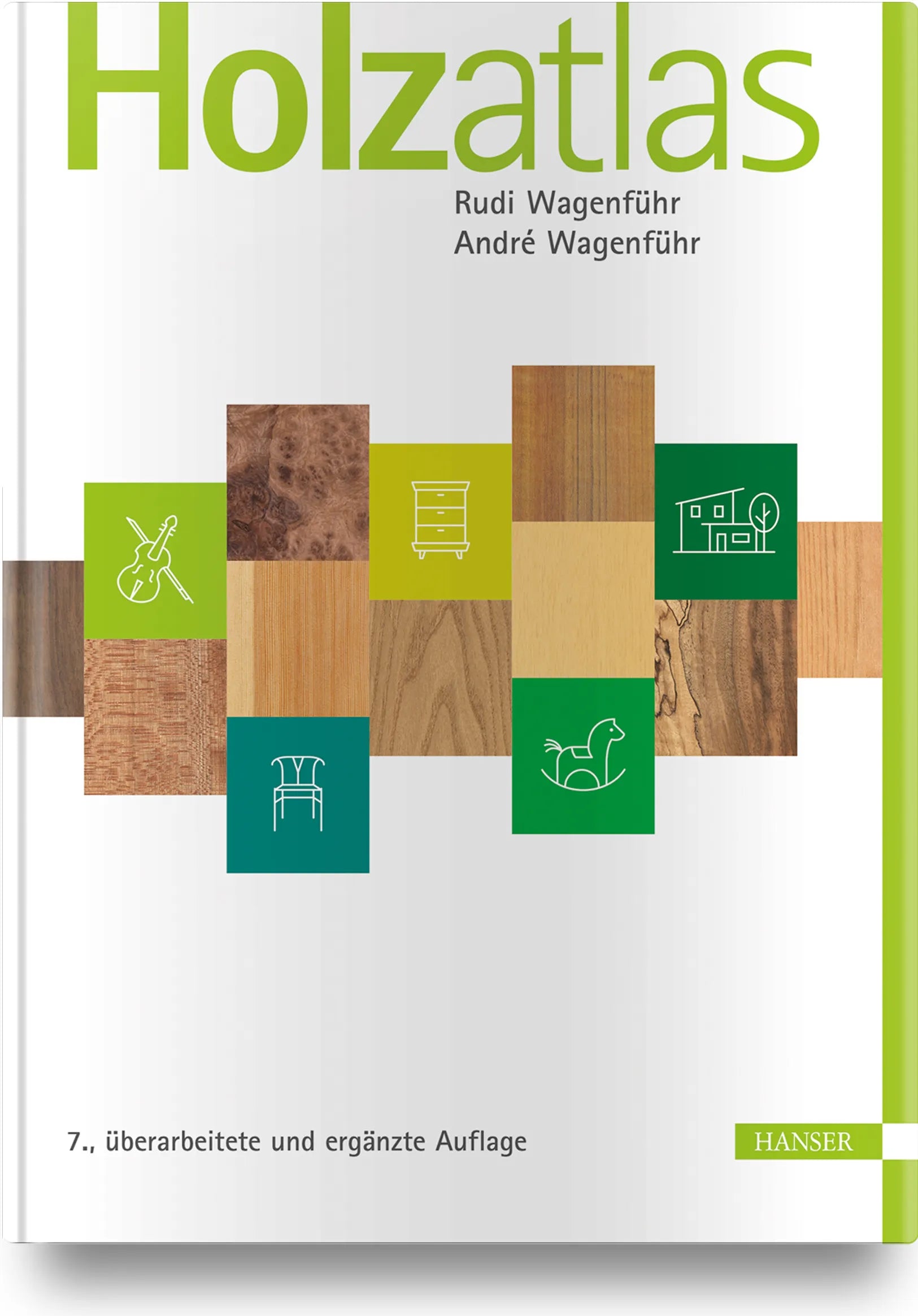 Buchcover von 'Holzatlas' - Gebundene Ausgabe von Rudi Wagenführ