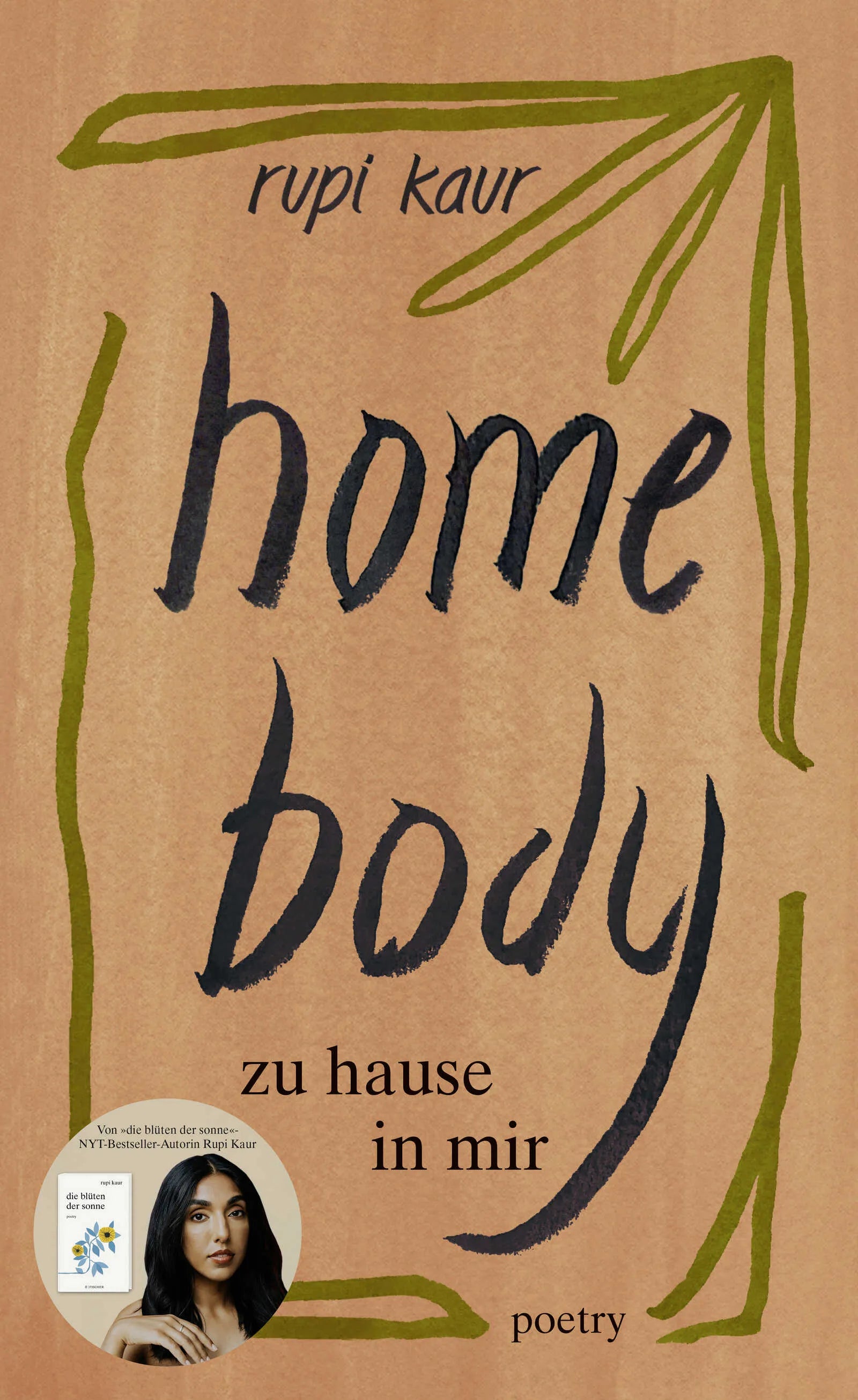 Buchcover von 'home body' - Gebundene Ausgabe von Rupi Kaur