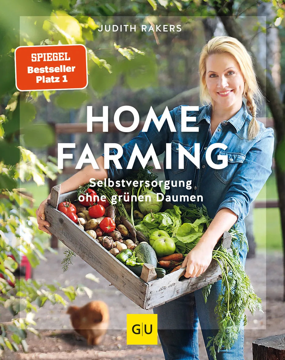Buchcover von 'Homefarming' - Gebundene Ausgabe von Judith Rakers