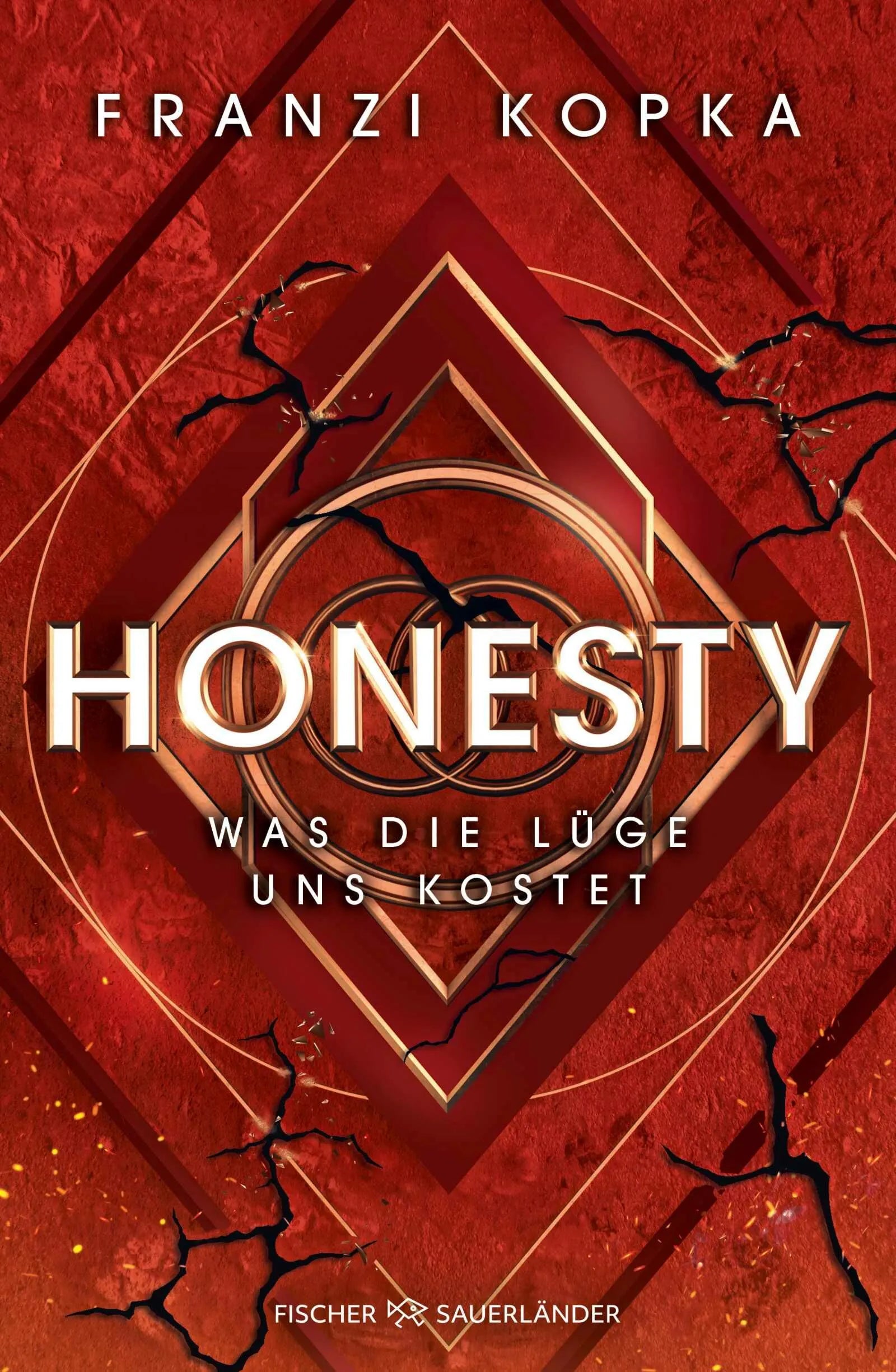 Cover: Honesty. Was die Lüge uns kostet (Hardcover) von Franzi Kopka