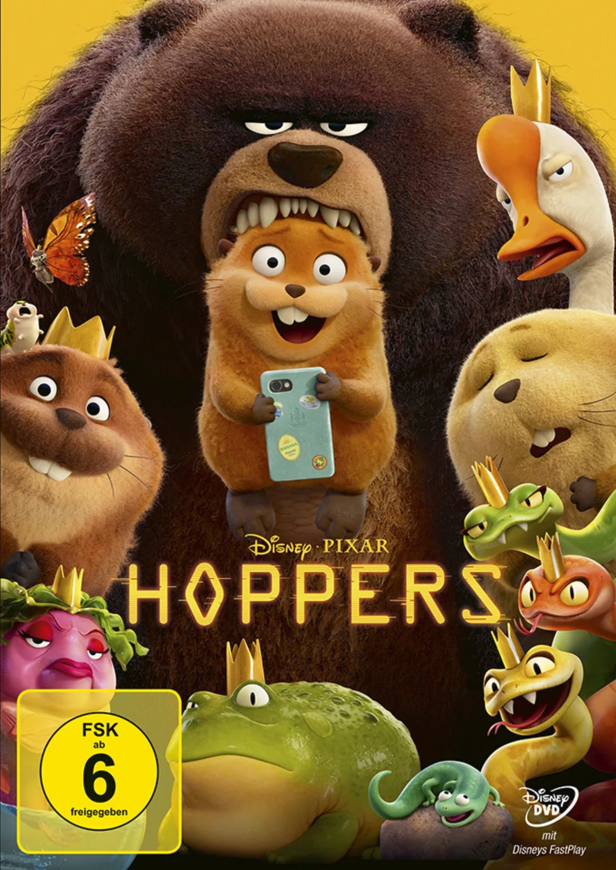 DVD-Cover: Hoppers. Regie: Daniel Chong