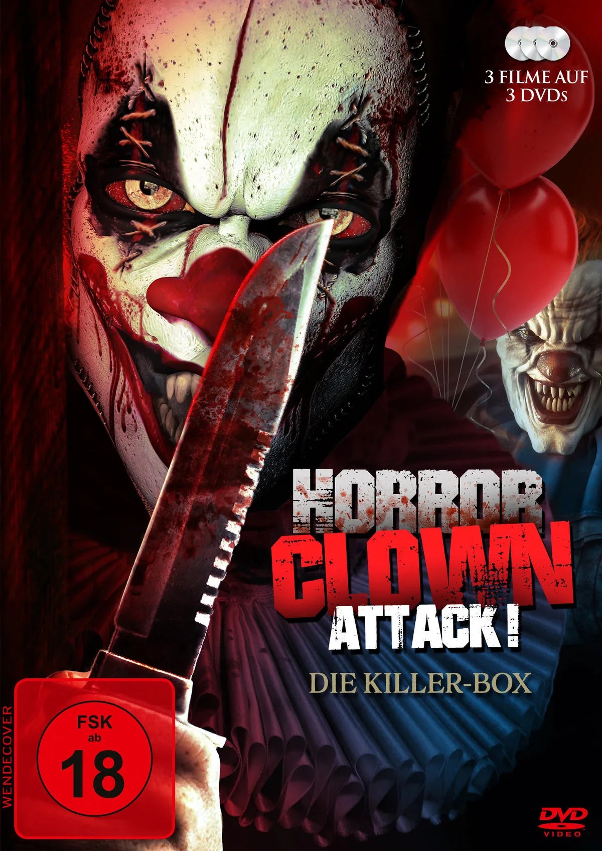 Horrorclown Attack! - Die Killer-Box - DVD