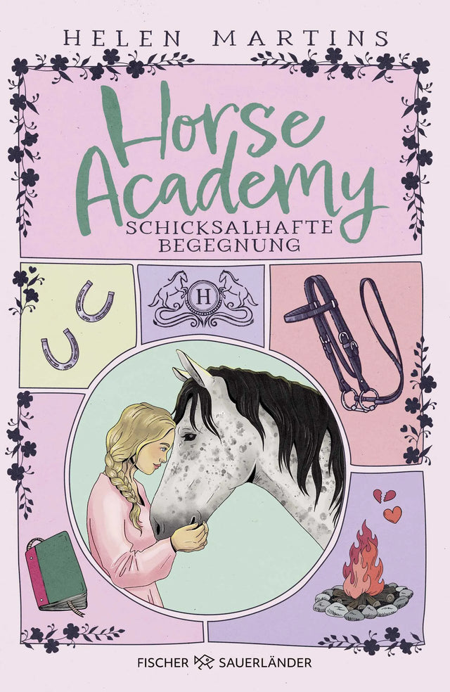 Buchcover von 'Horse Academy – Schicksalhafte Begegnung' - Gebundene Ausgabe von Helen Martins
