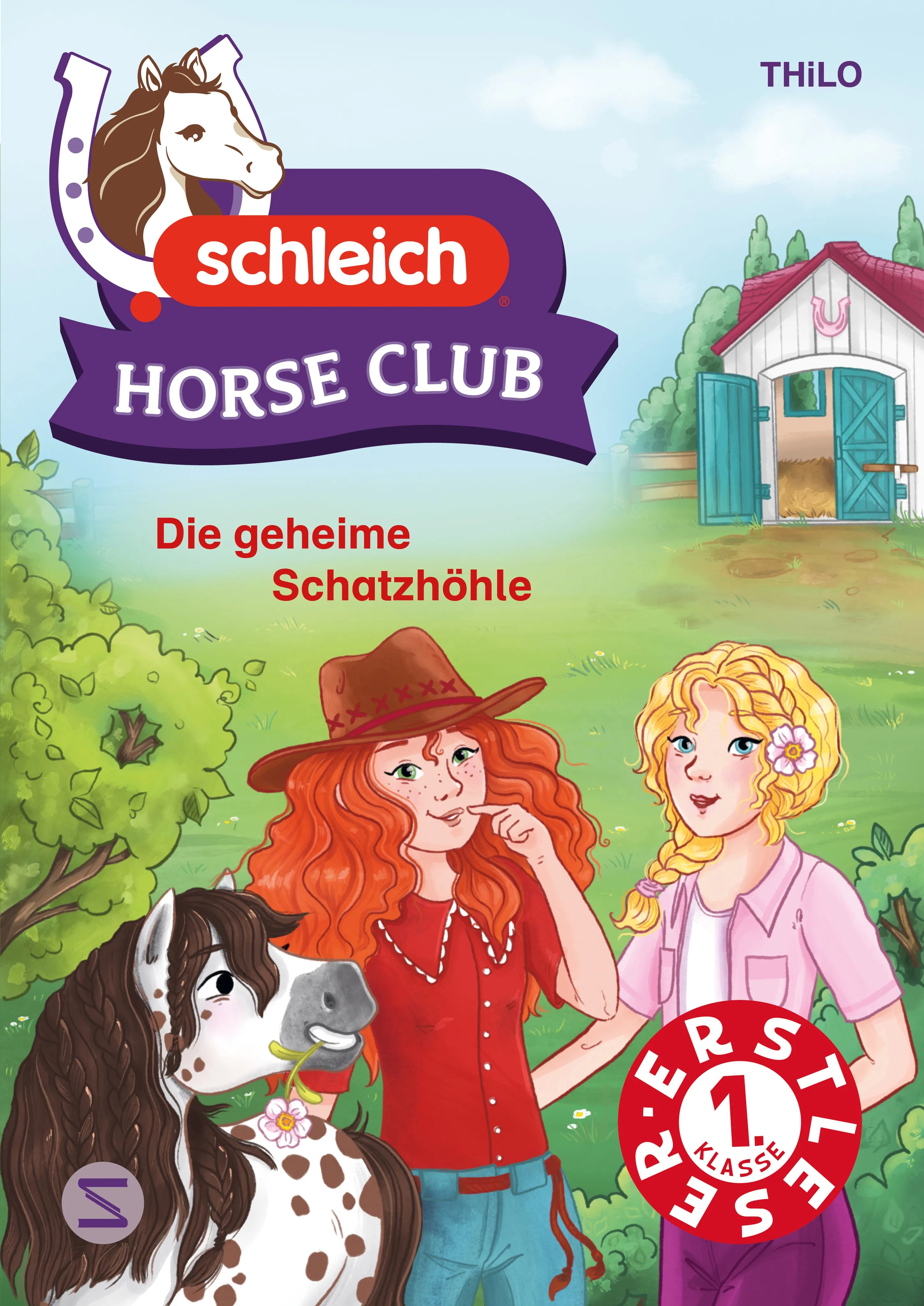 Buchcover von 'Horse Club: Die geheime Schatzhöhle' - Gebundene Ausgabe von THiLO