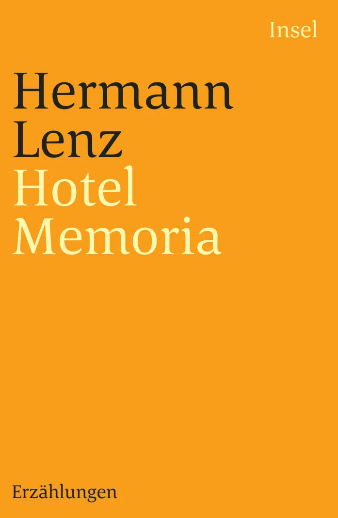 Buchcover von 'Hotel Memoria' - Taschenbuch von Hermann Lenz