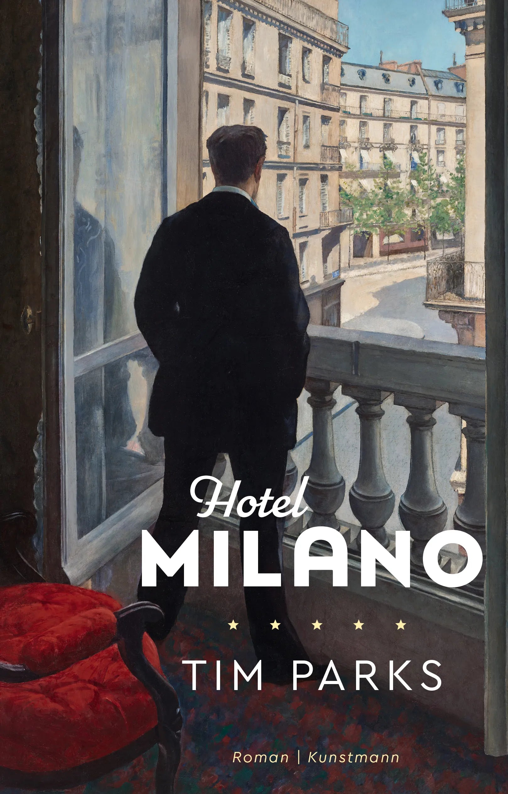 Buchcover von 'Hotel Milano' - Gebundene Ausgabe von Tim Parks