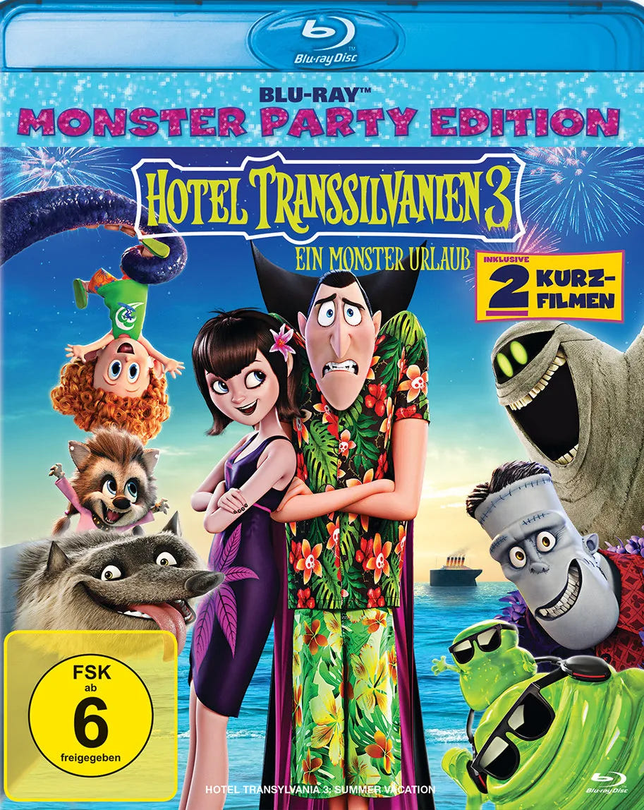 Hotel Transsilvanien 3 - Ein Monster Urlaub - Blu-ray Disc