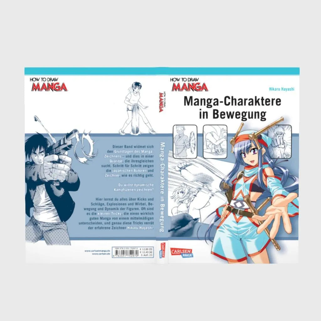 Produktansicht: How To Draw Manga: Manga-Charaktere in Bewegung (Taschenbuch)