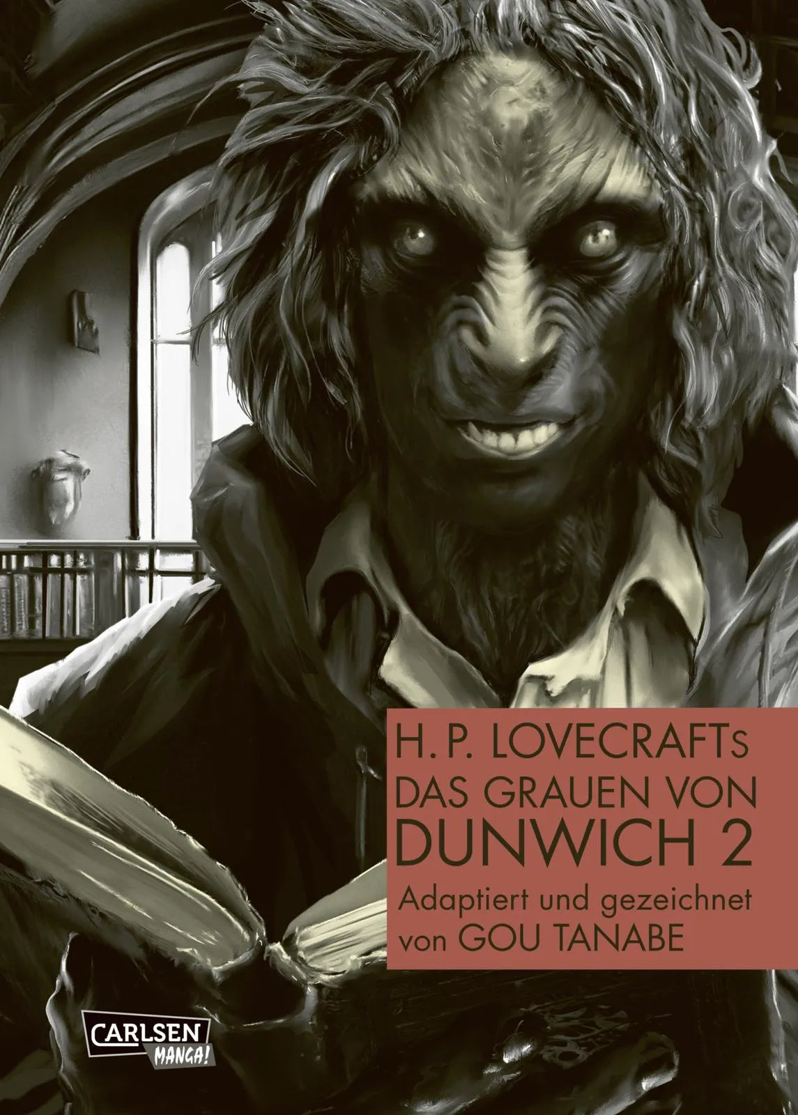 Buchcover von 'H.P. Lovecraft Manga: Das Grauen von Dunwich 2' - Paperback von Gou Tanabe