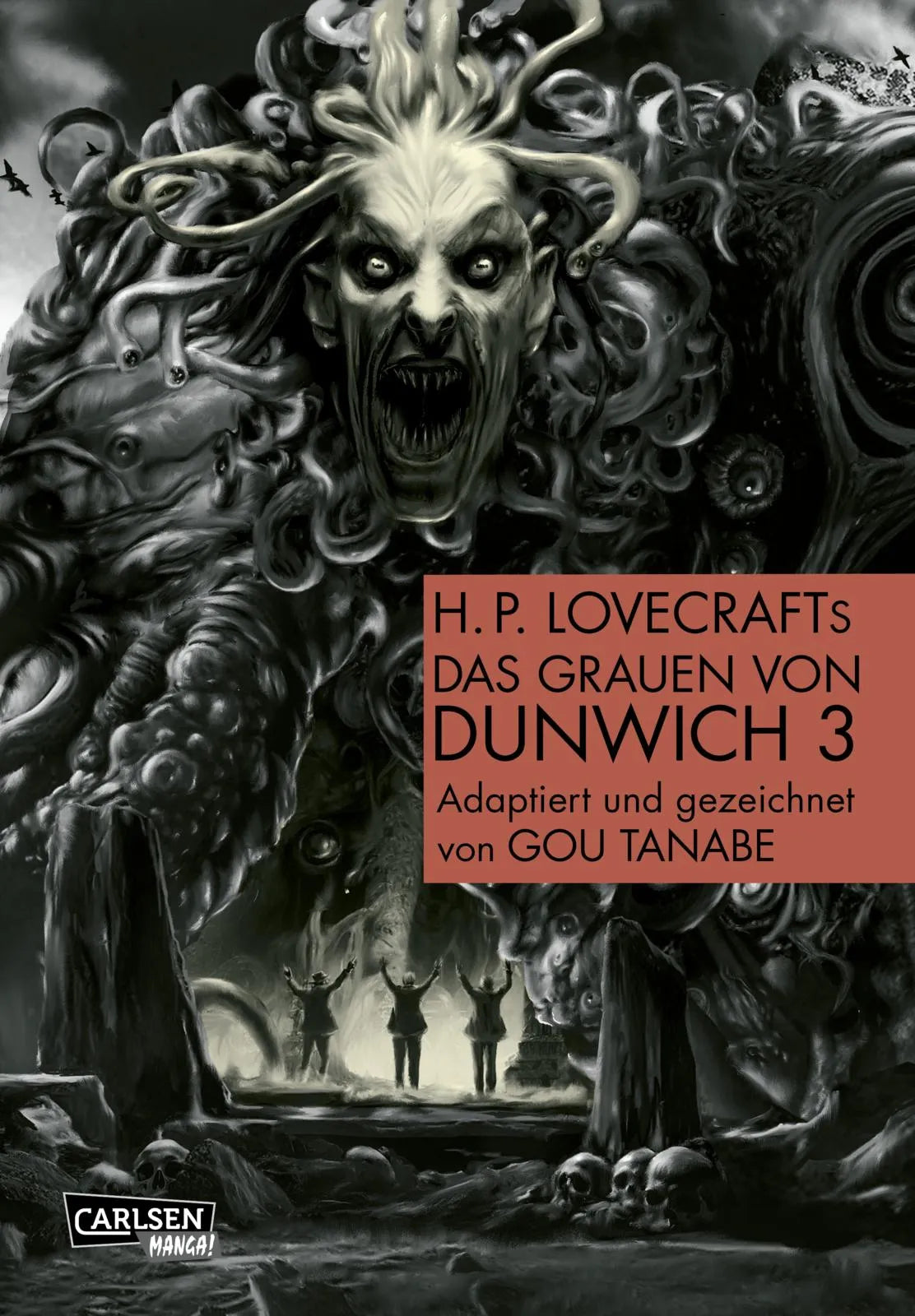 Buchcover von 'H.P. Lovecraft Manga: Das Grauen von Dunwich 3' - Paperback von Gou Tanabe