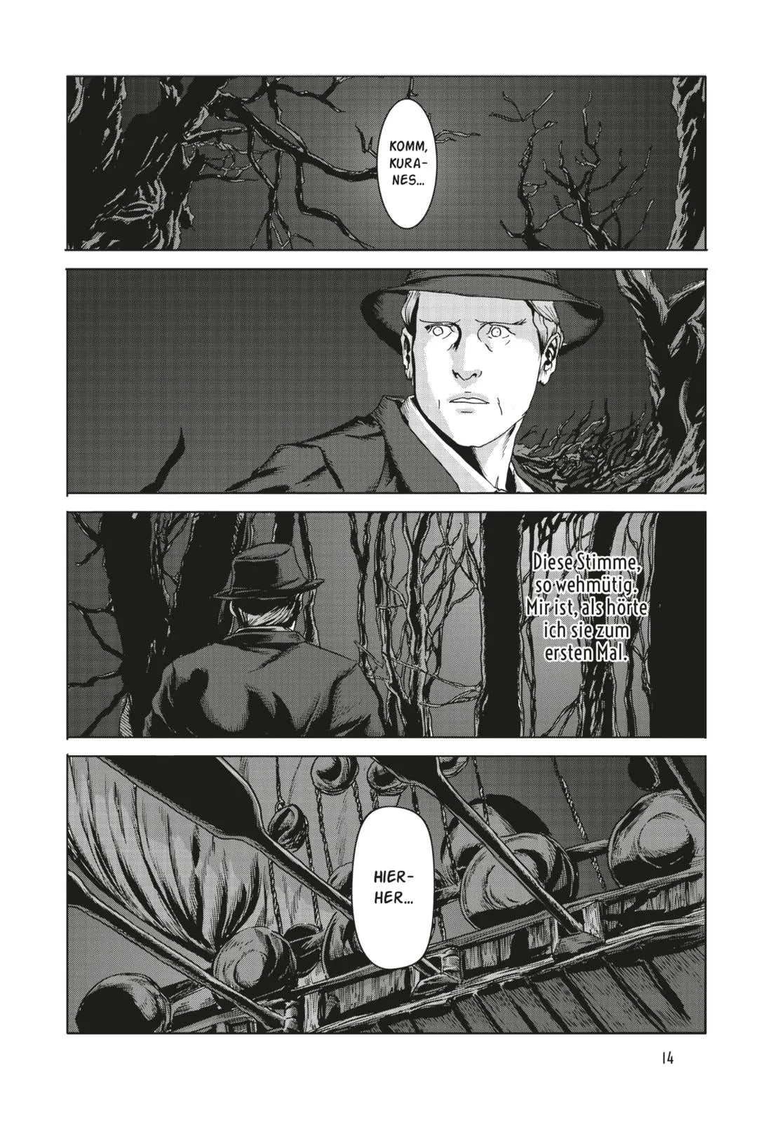 Abbildung von 'H.P. Lovecraft Manga: Die Katzen von Ulthar'