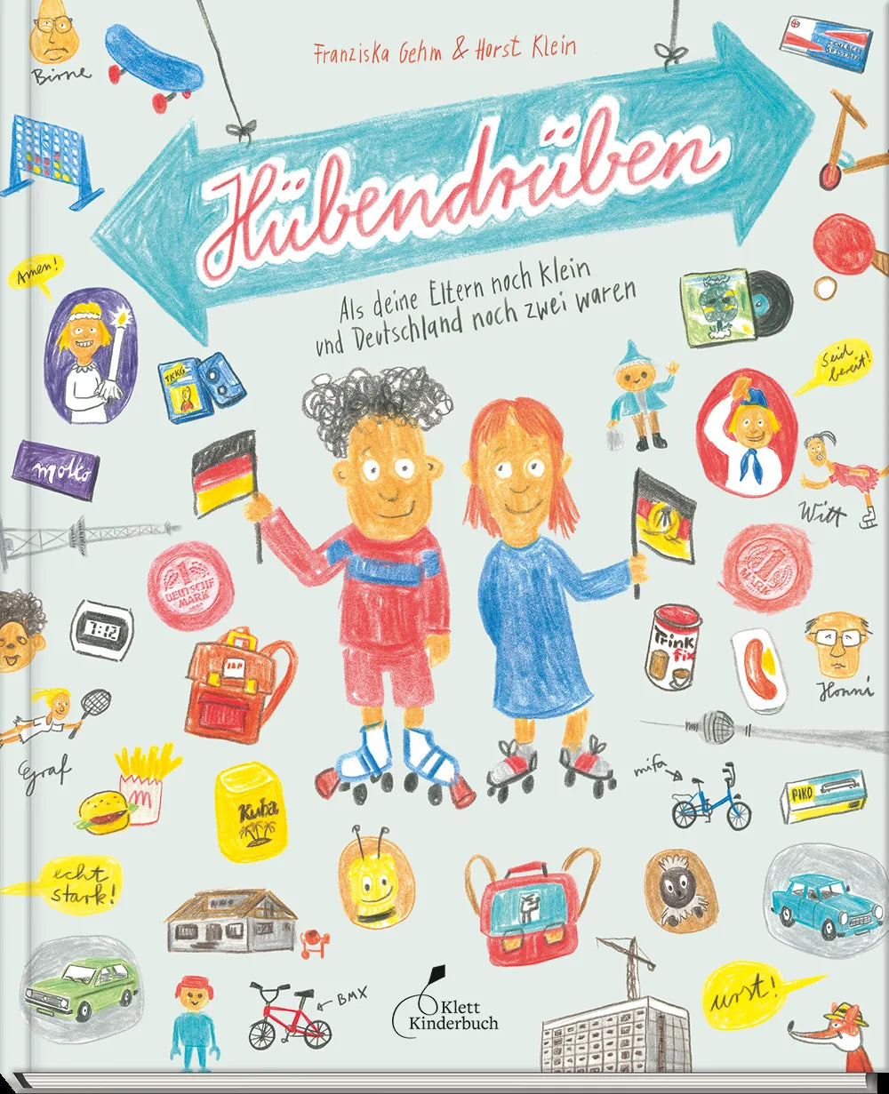 Buchcover von 'Hübendrüben' - Gebundene Ausgabe von Franziska Gehm
