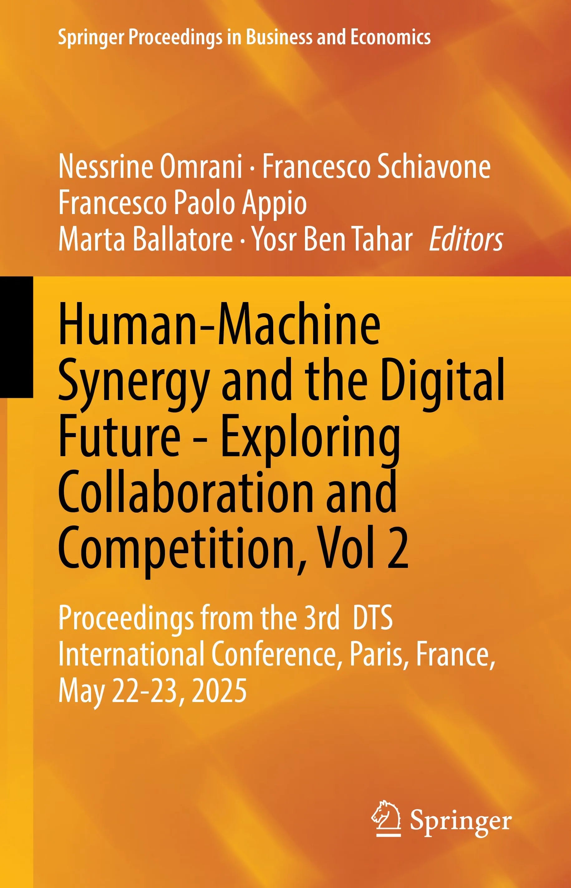 Cover: Human-Machine Synergy and the Digital Future - Exploring Collaboration and Competition, Vol 2 (E-Book) von Nessrine Omrani