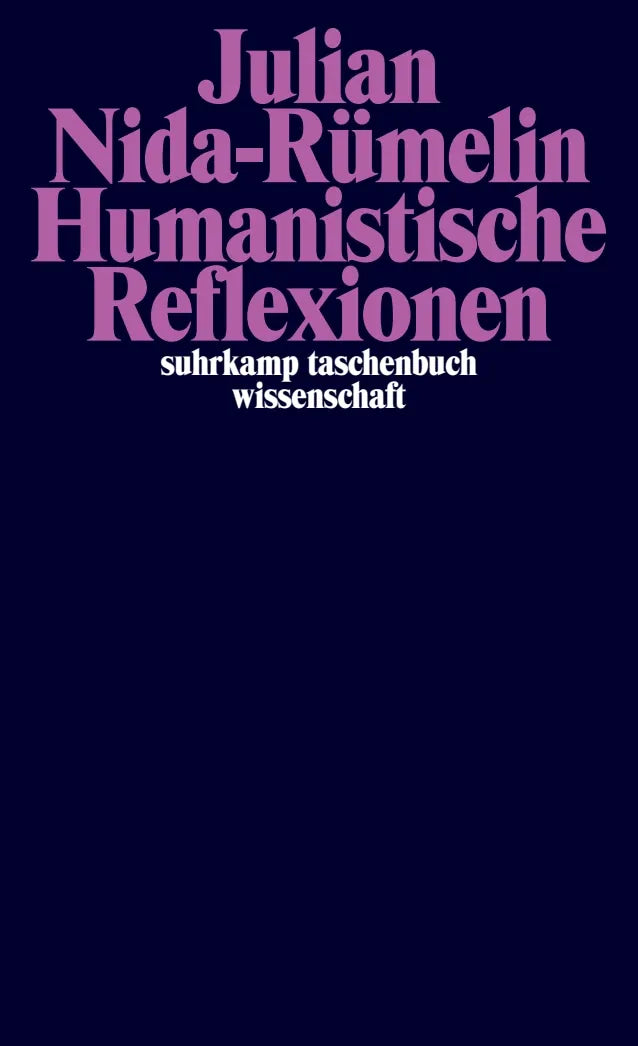 Buchcover von 'Humanistische Reflexionen' - Taschenbuch von Julian Nida-Rümelin