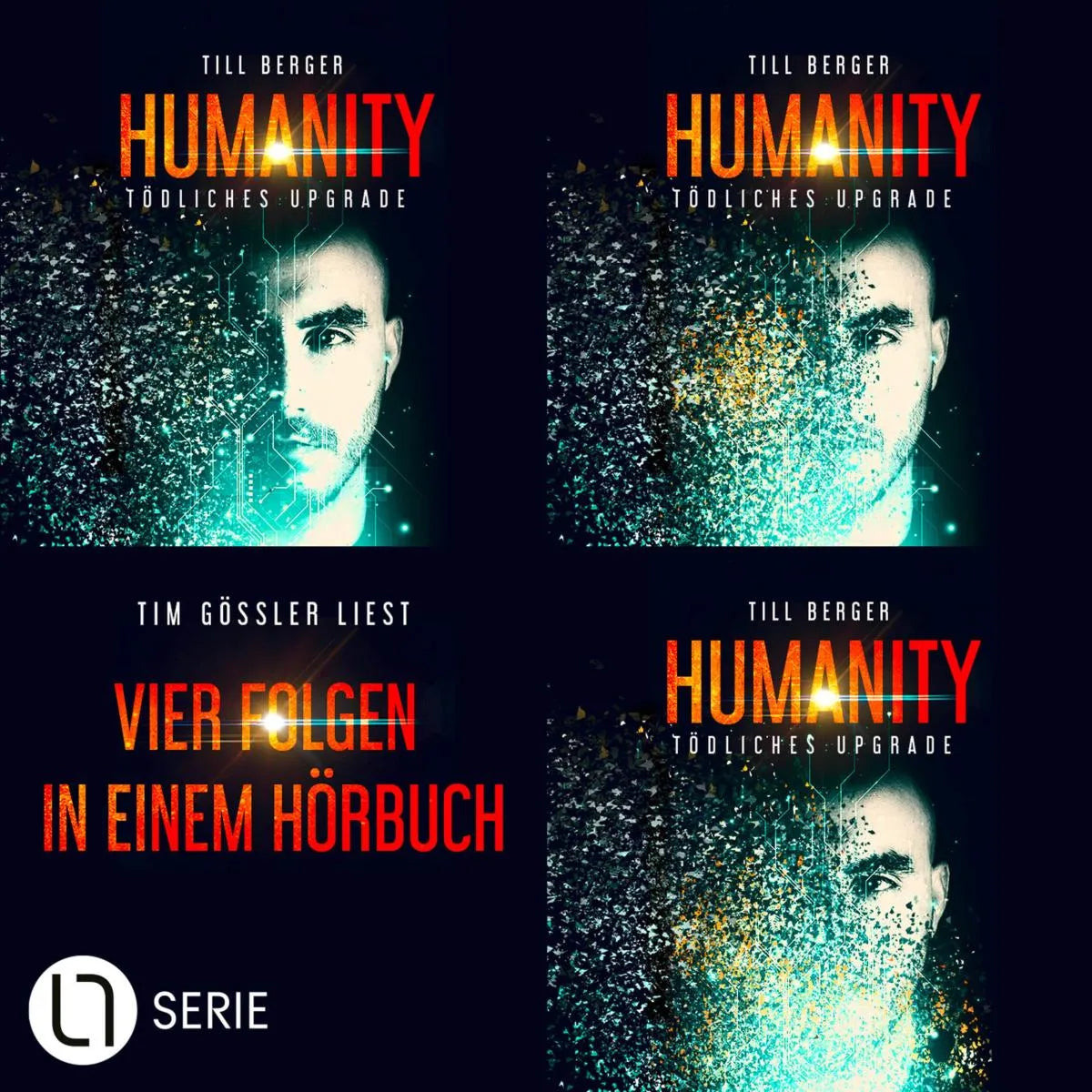 Cover: Humanity: Tödliches Upgrade - Sammelband (Hörbuch Download) von Till Berger