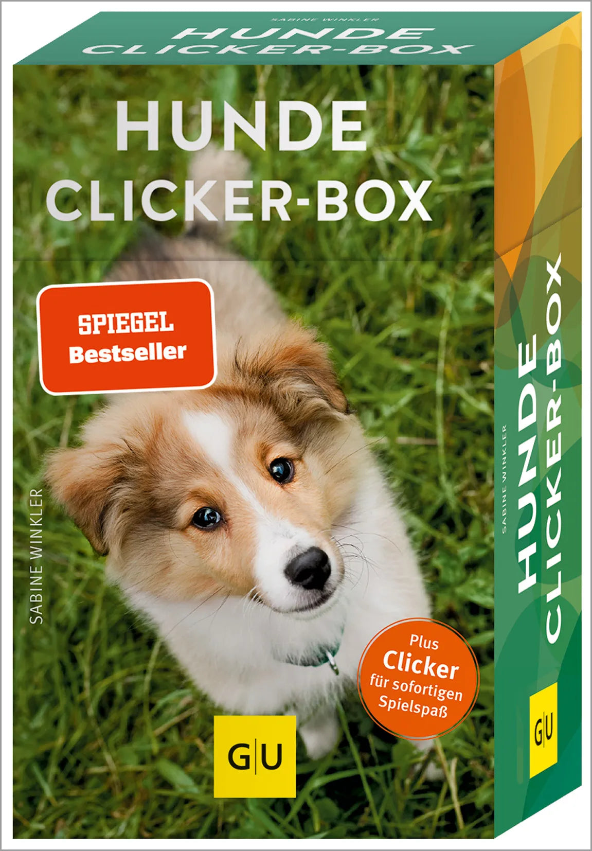 Buchcover von 'Hunde-Clicker-Box' - Gebundene Ausgabe von Sabine Winkler