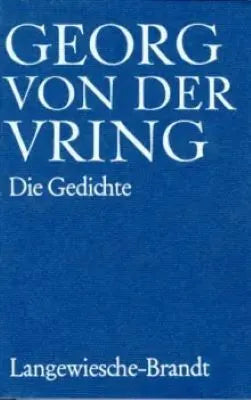Buchcover von 'Hundertzehn Gedichte' - Taschenbuch von Georg von der Vring
