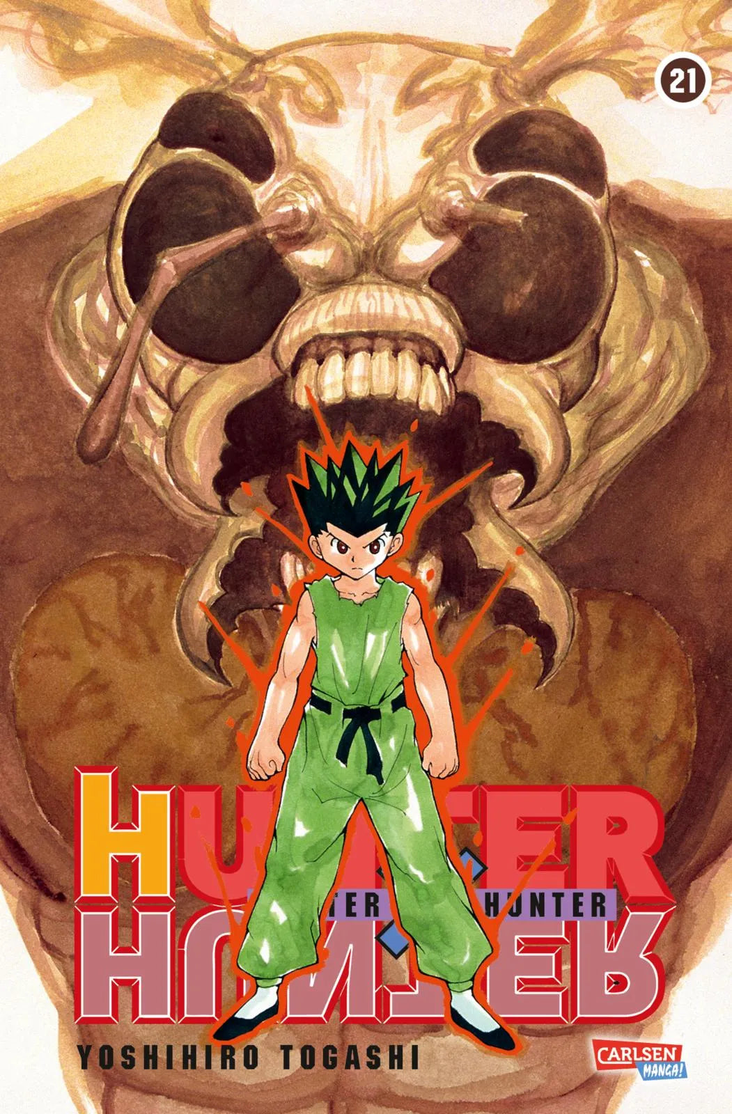 Buchcover von 'Hunter X Hunter 21' - Taschenbuch von Yoshihiro Togashi