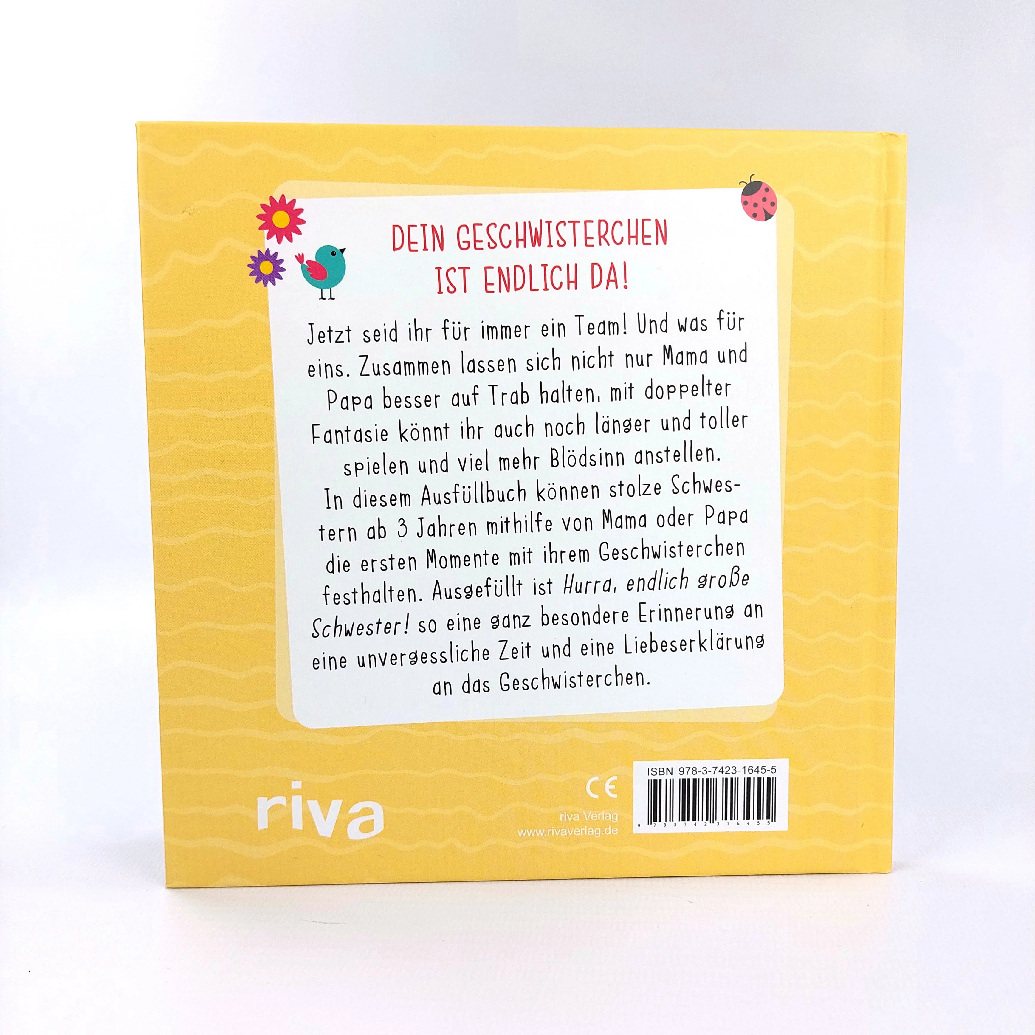 Innenansicht von 'Hurra, endlich große Schwester!' - Gebundene Ausgabe