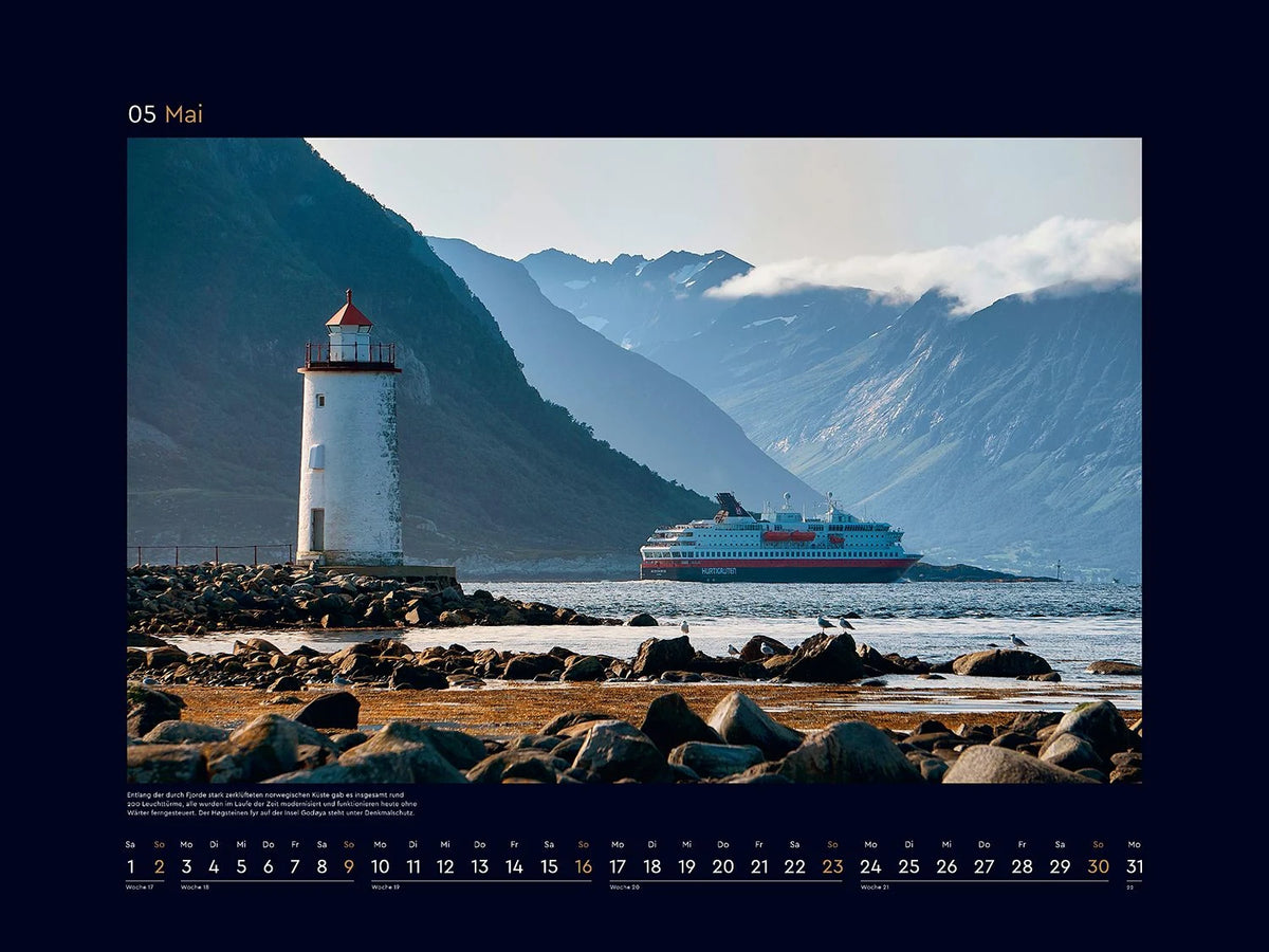 Hurtigruten - KUNTH Wandkalender 2027 – Ansicht
