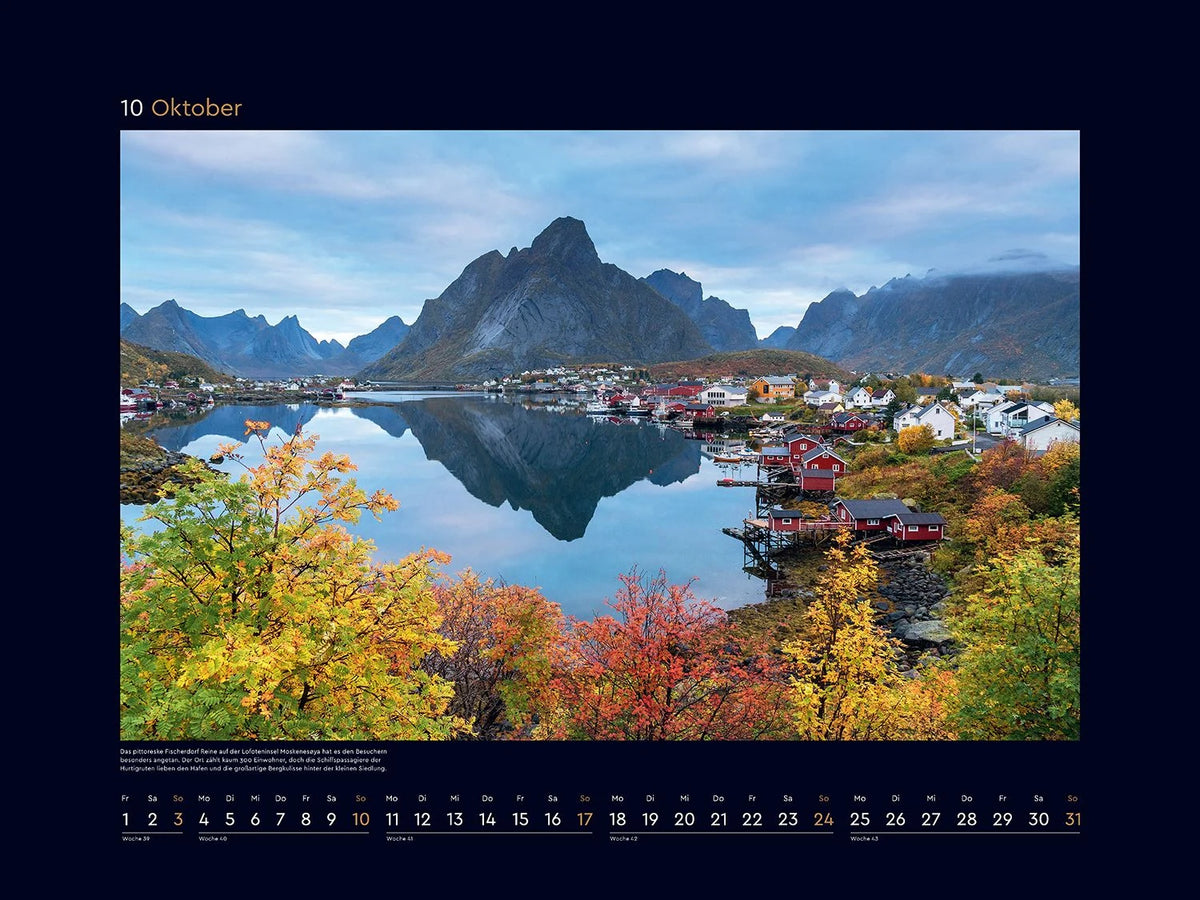 Hurtigruten - KUNTH Wandkalender 2027 – Ansicht