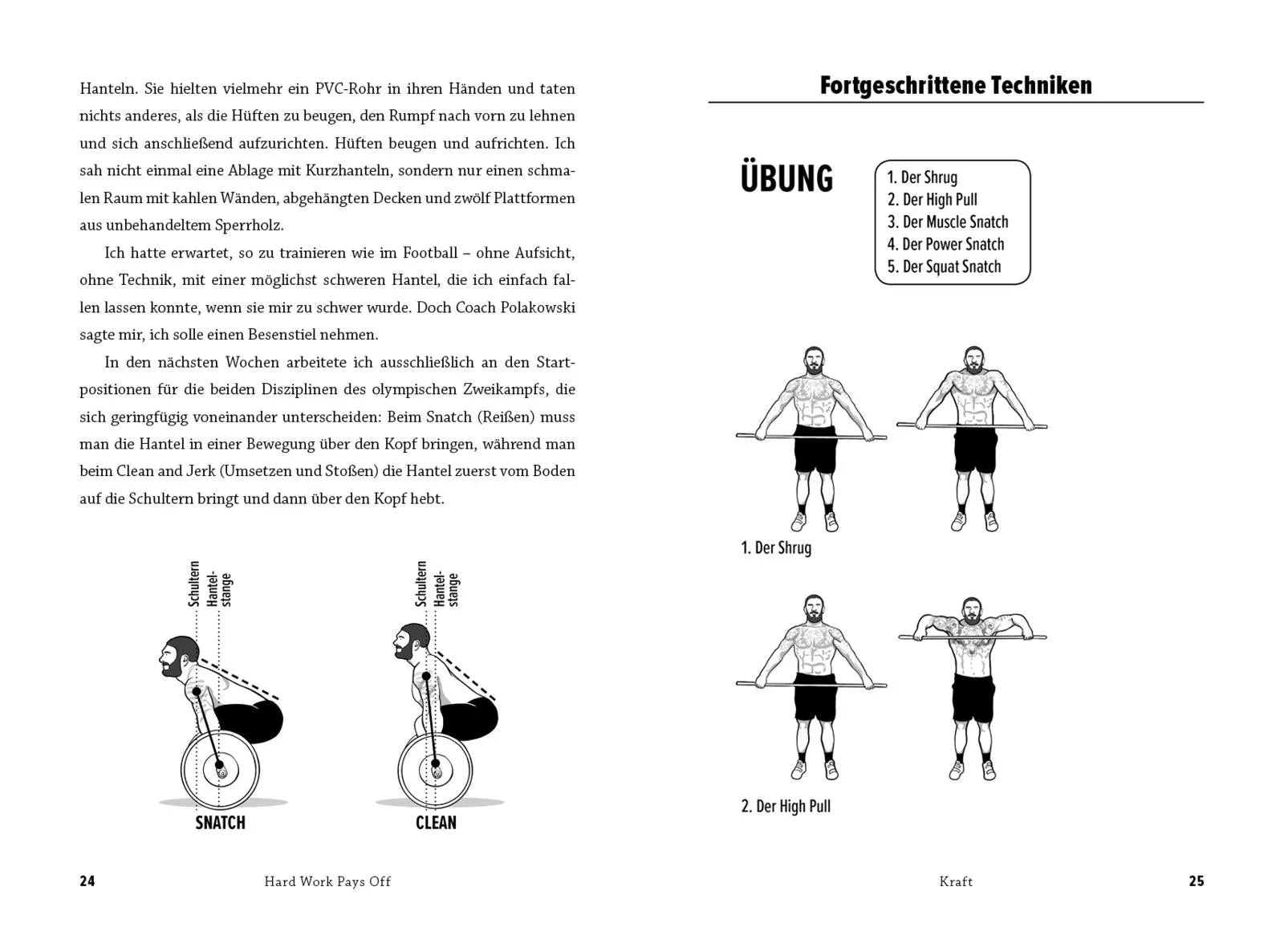 Innenansicht von 'HWPO: Hard work pays off' - Gebundene Ausgabe
