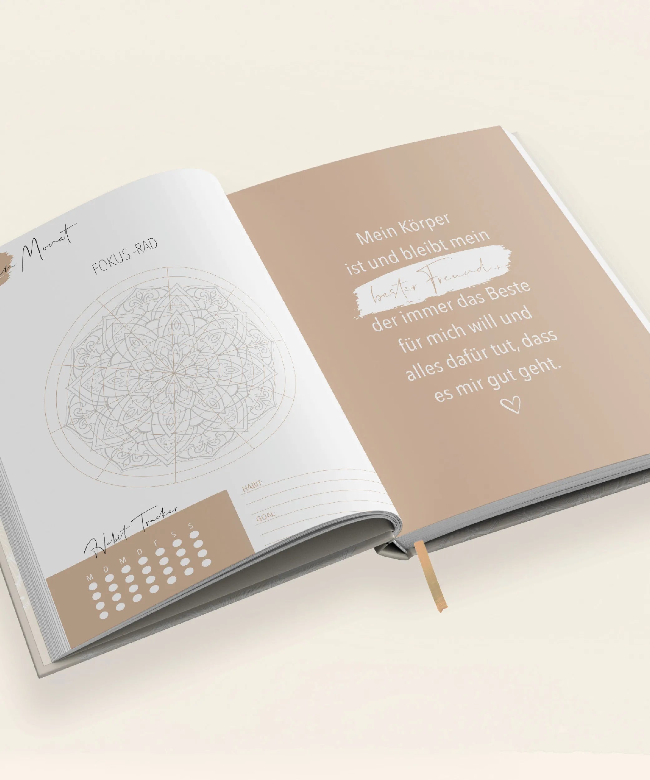 Innenansicht von '»I am enough« – Mein Selbstliebe-Kalender' - Gebundene Ausgabe